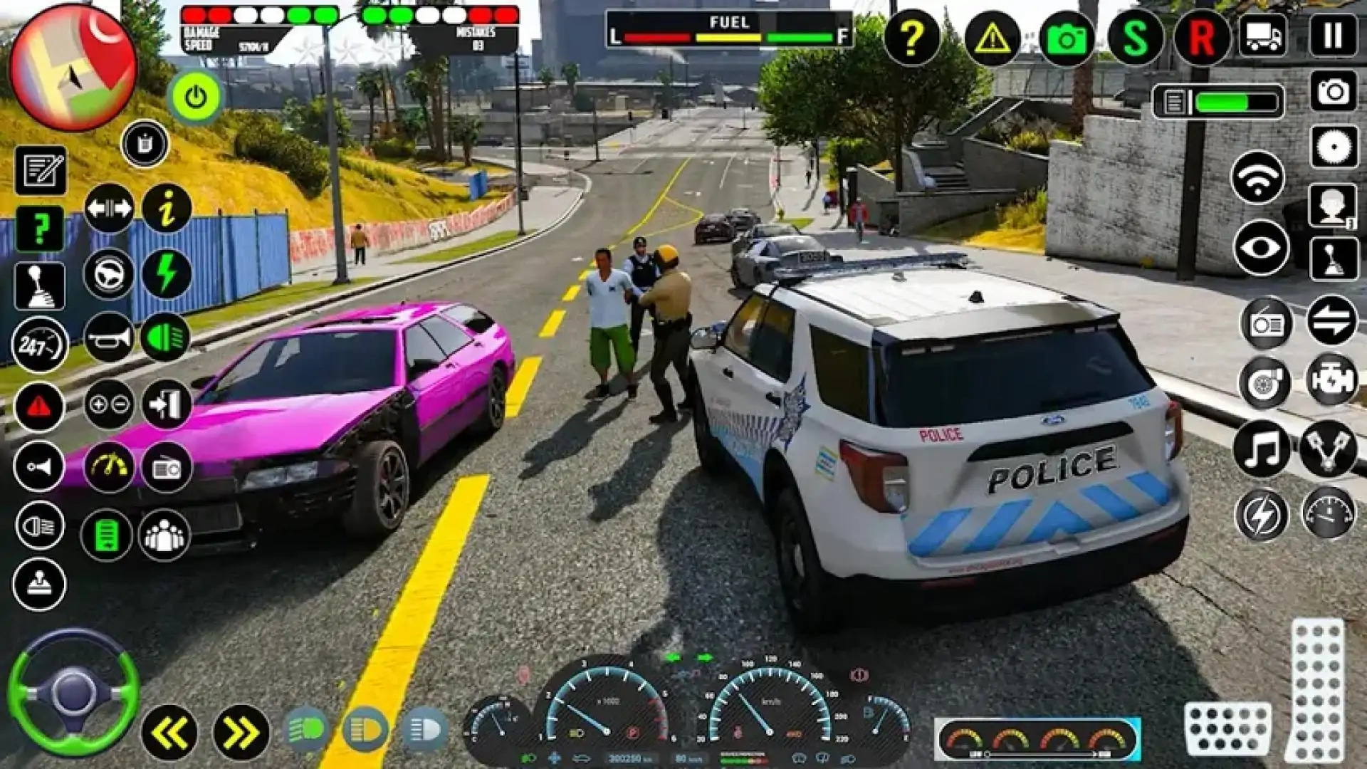 真正的警察追逐模拟器3d