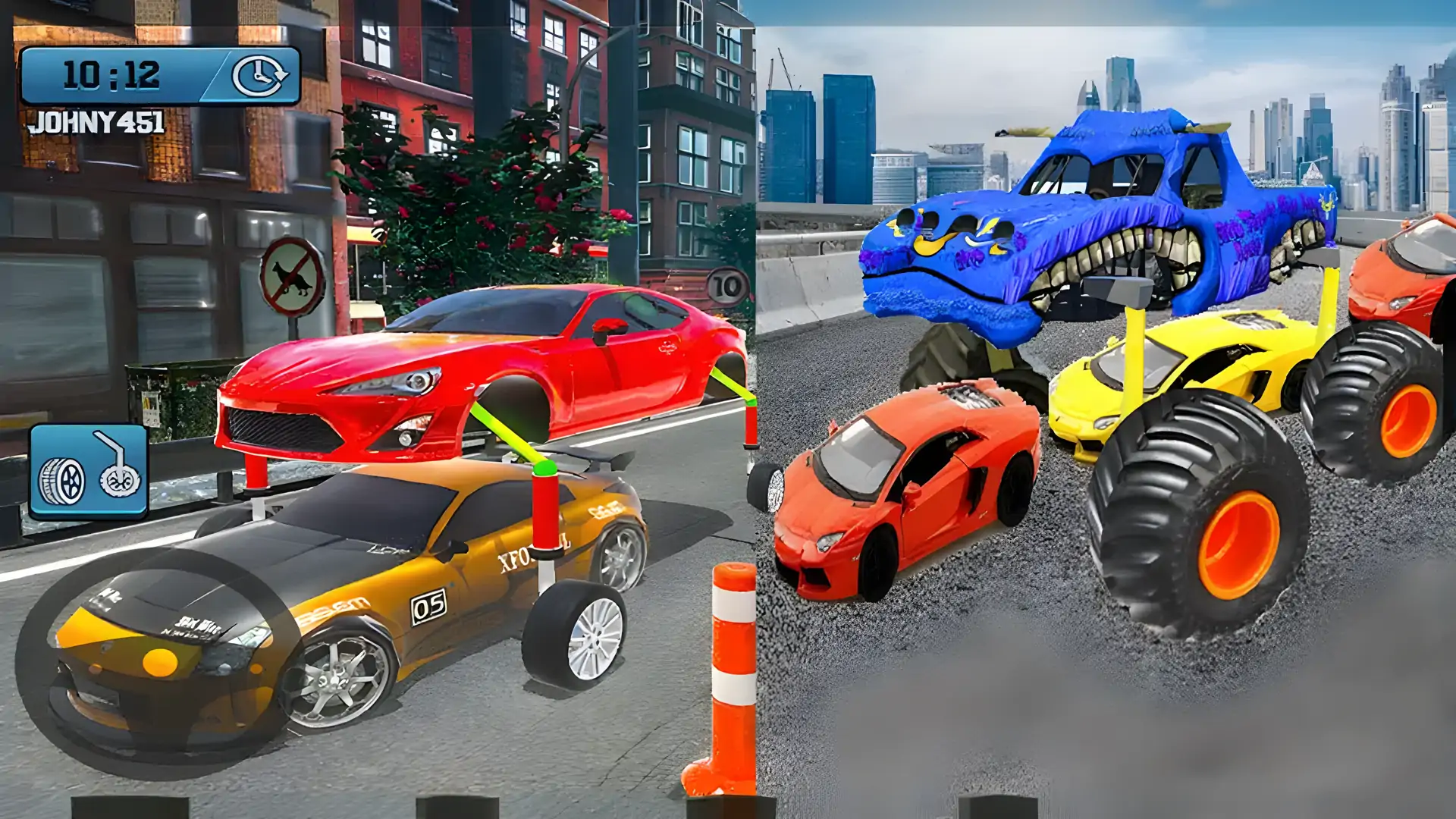 Monster Truck Car Game