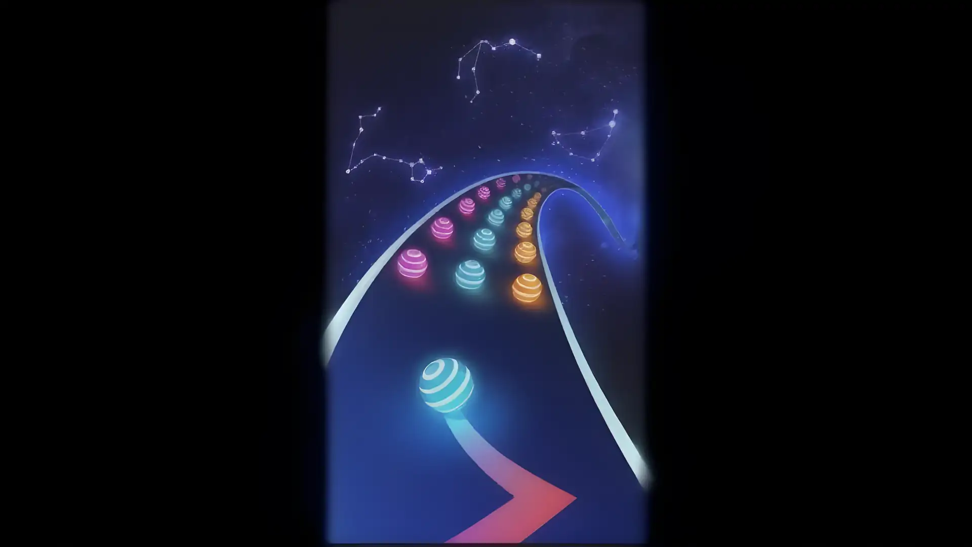 炫彩公路: 彩球跑