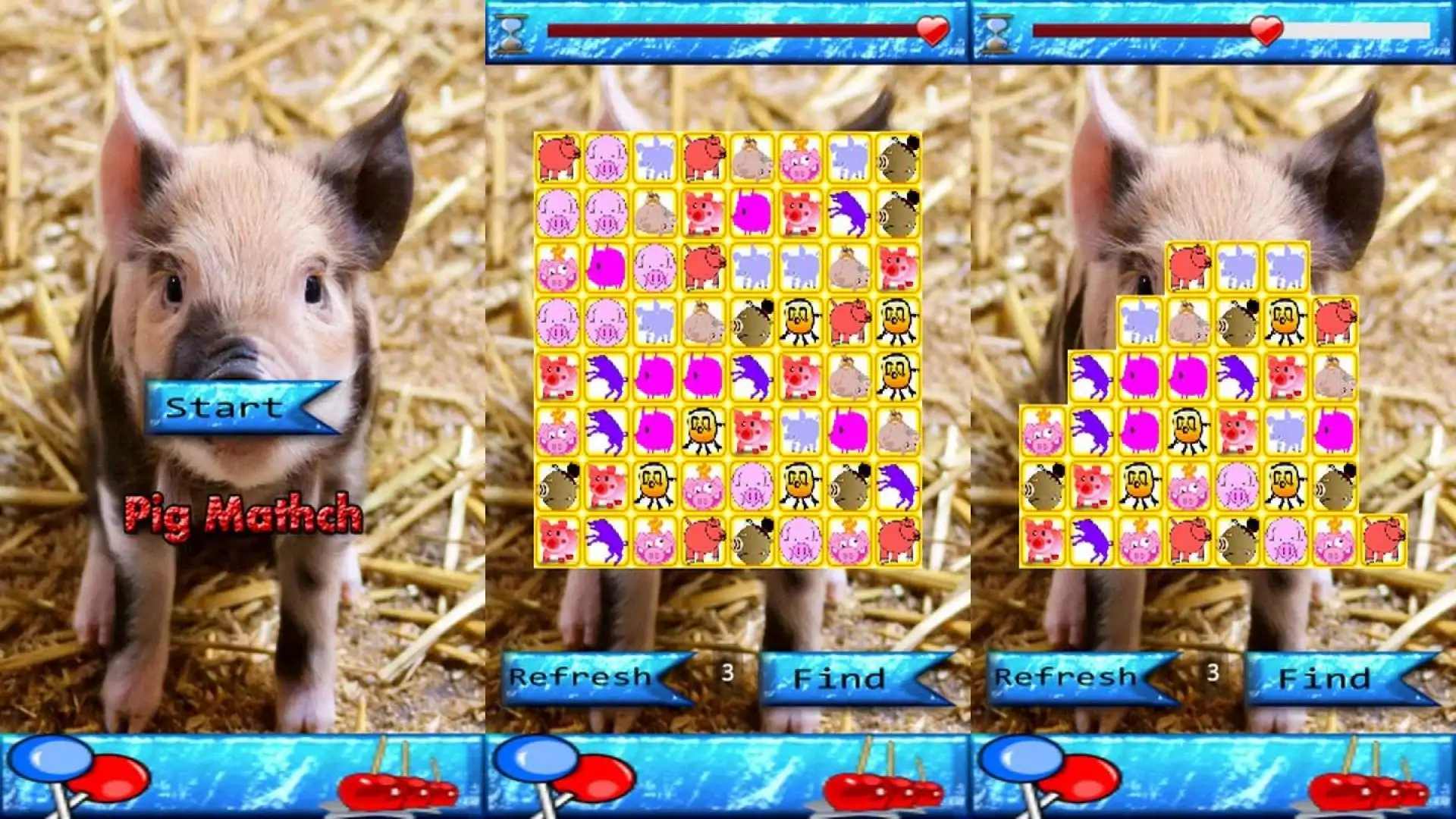 猪比赛游戏
