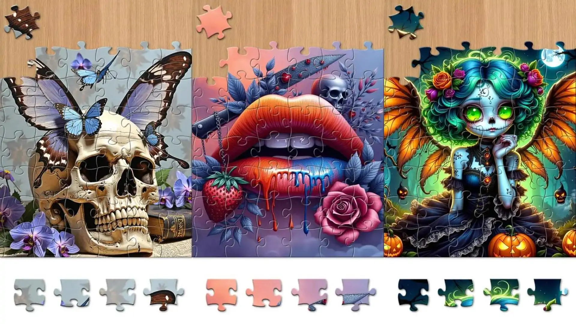 深色拼图-拼图游戏难题