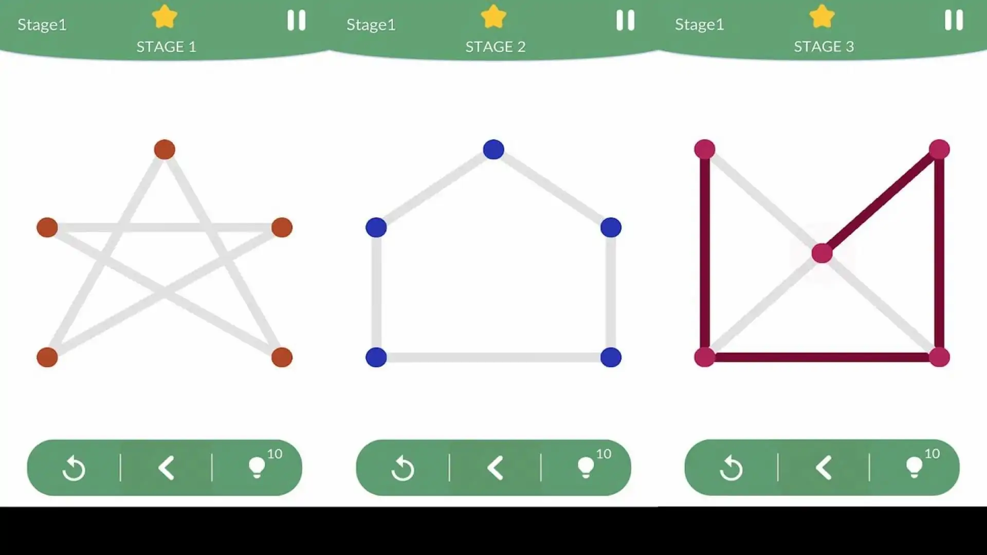 一笔画-一笔益智游戏