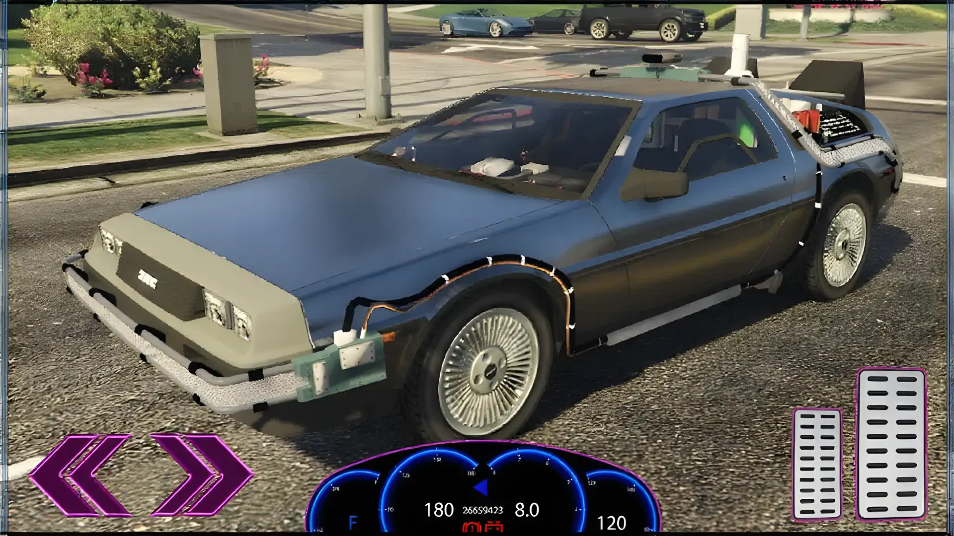 DriveDelorean-未来派驾驶学校2020