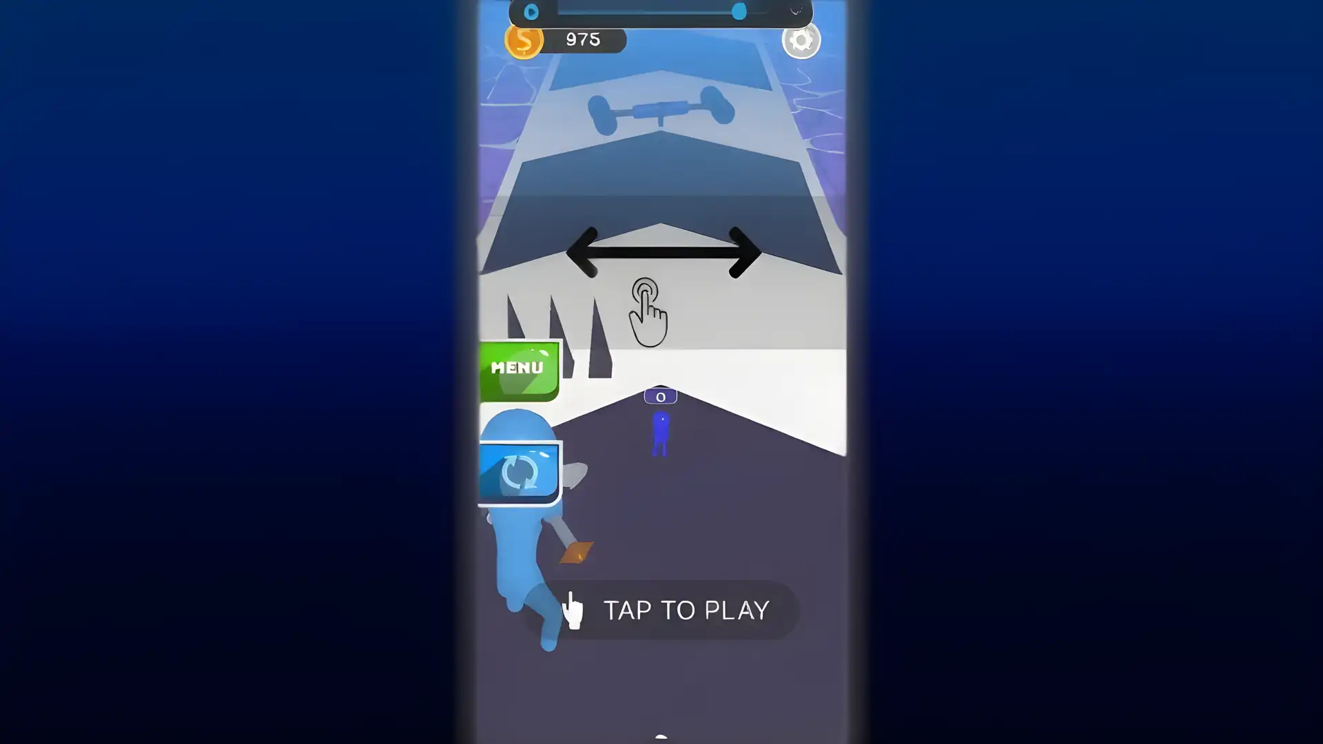 人群冲突3D跑步者