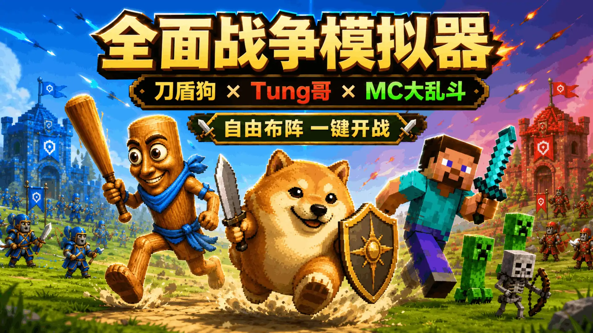 全面战争模拟器(刀盾MC脑腐)