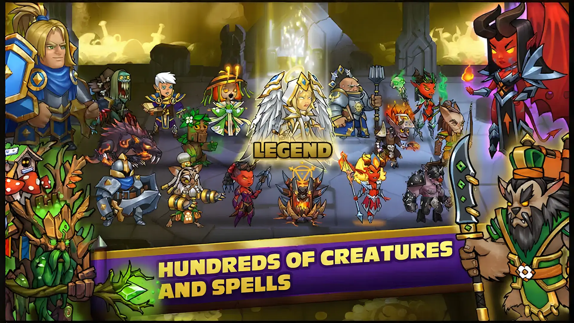 MightyWars－ccg卡牌游戏放置战斗英雄RPG