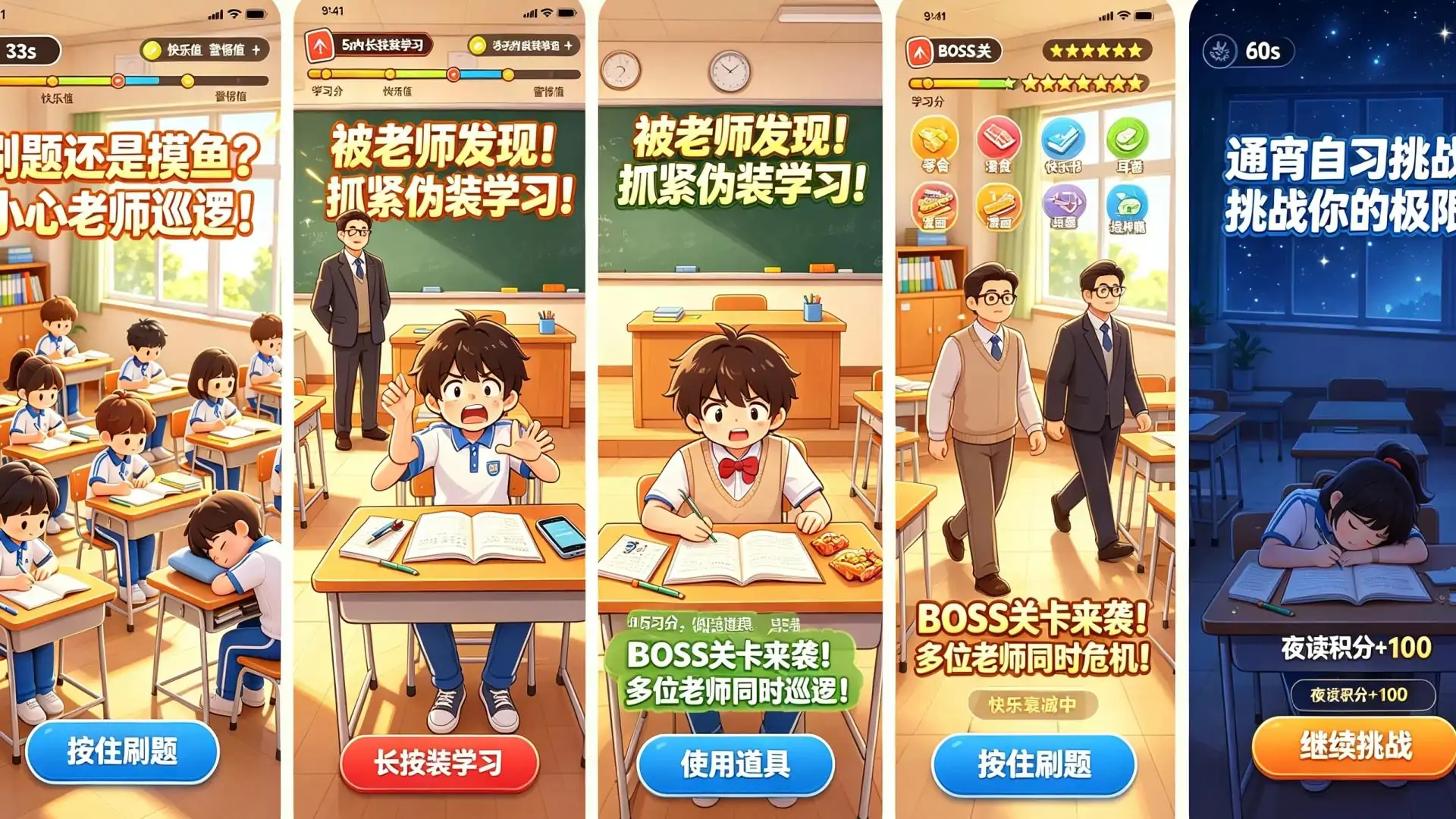 校园自习大作战