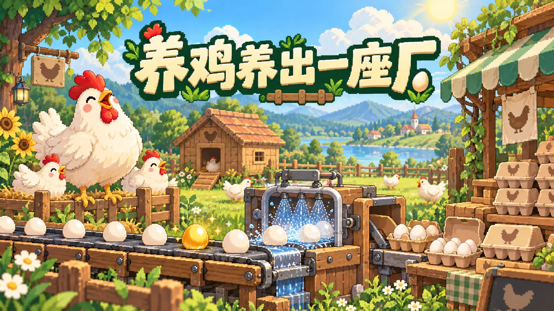 养鸡养出一座厂