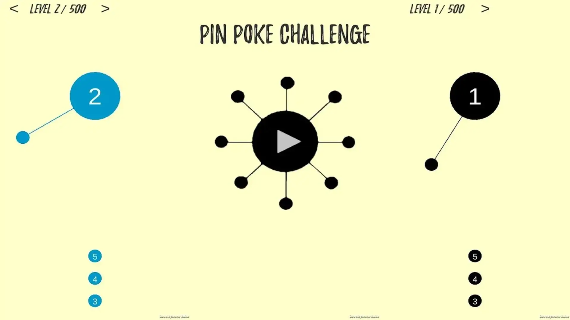 PinPokeChallenge(见缝插针)(眼明手快