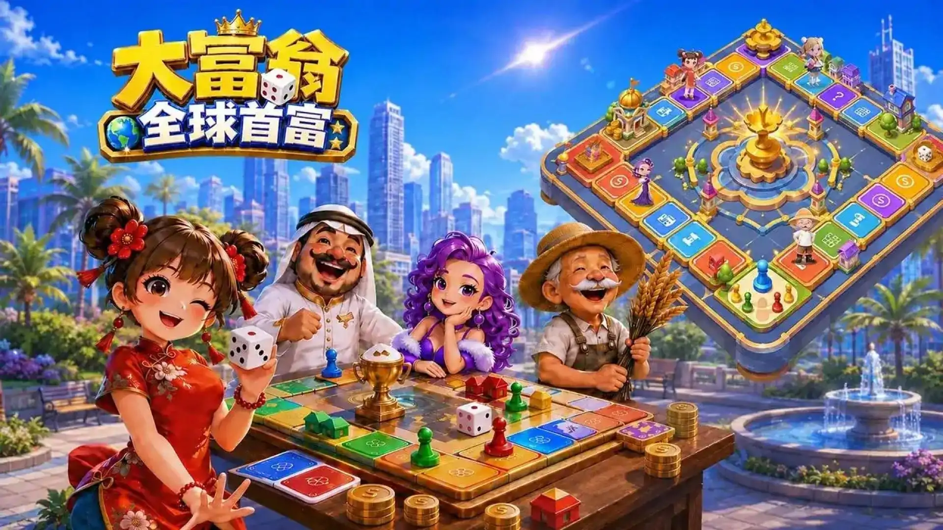 大富翁：全球首富