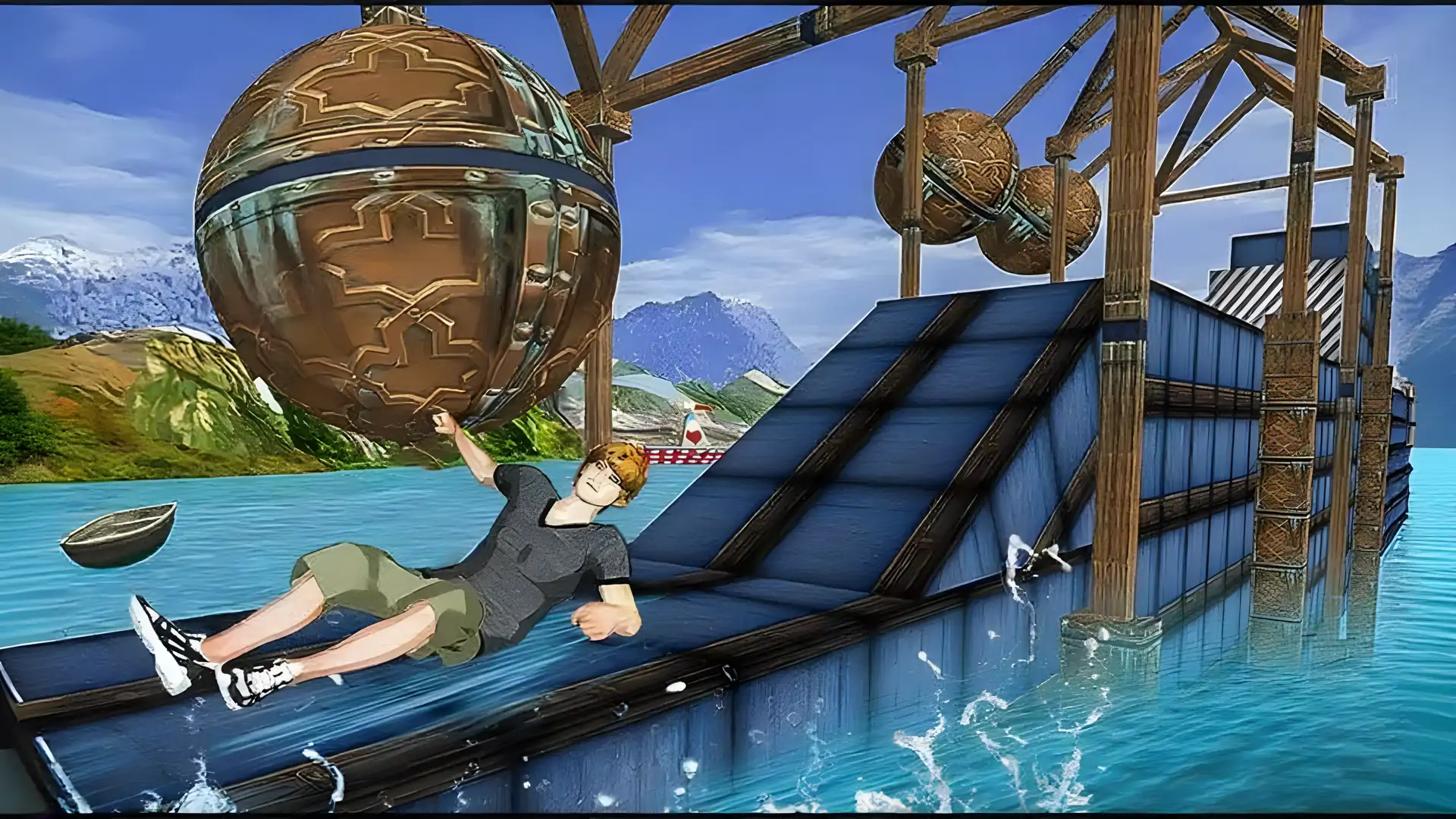 StuntmanWaterParkRun-水上运动会