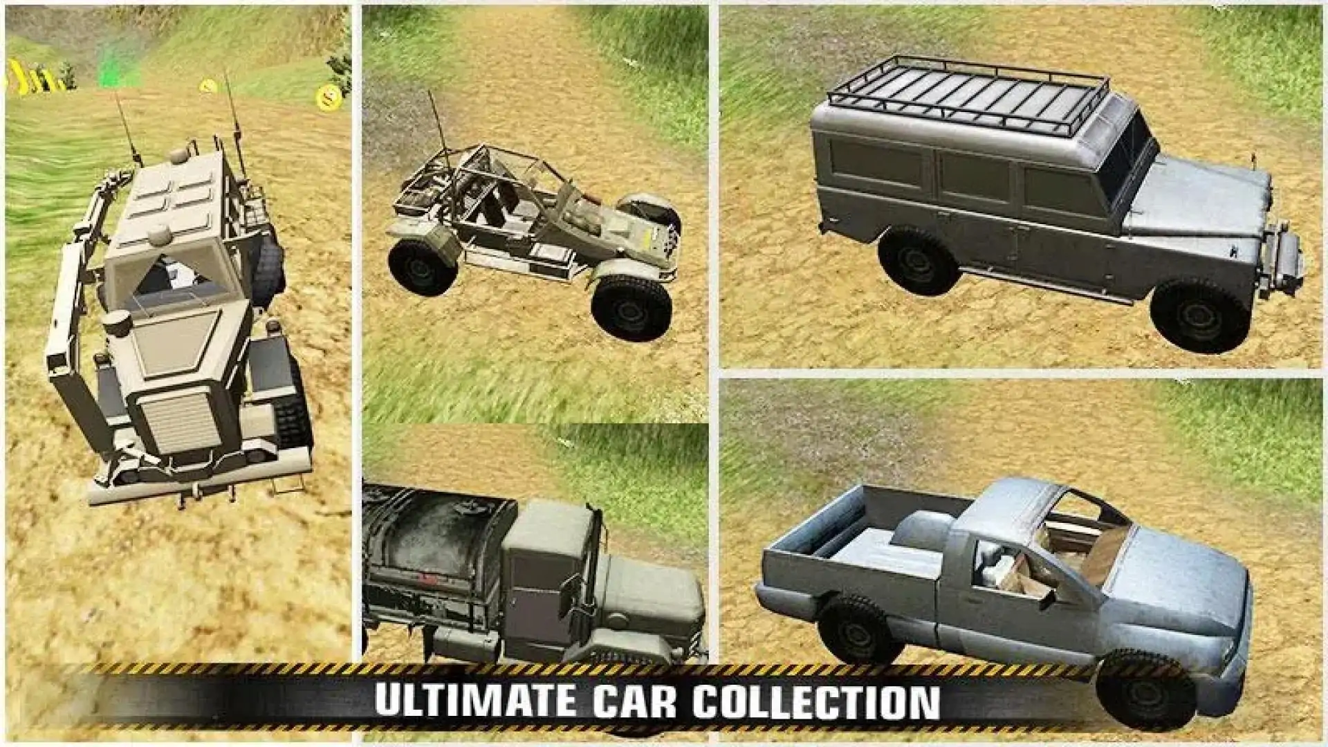 4x4越野车司机3D游戏