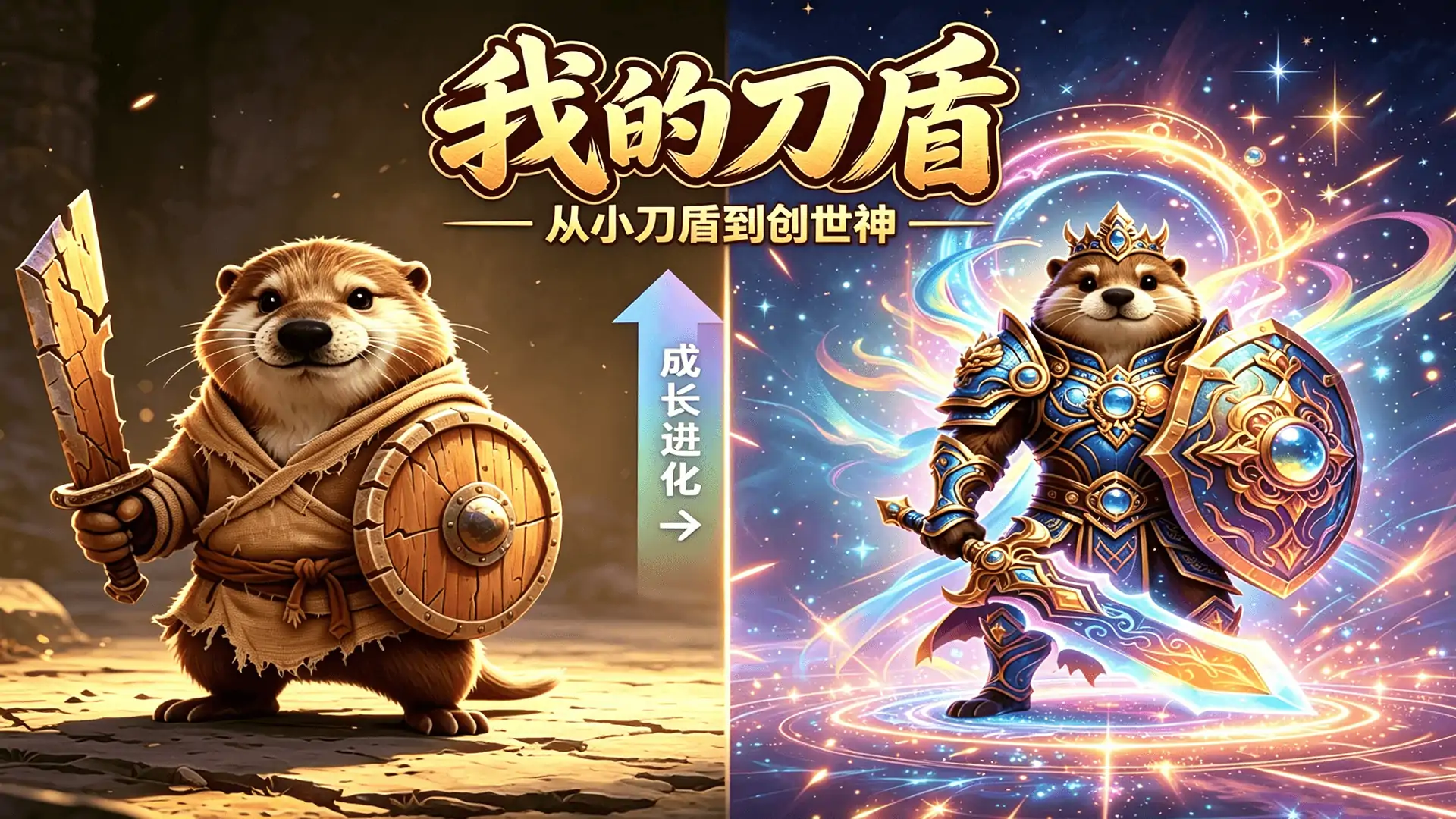 我的刀盾-从小刀盾到创世神