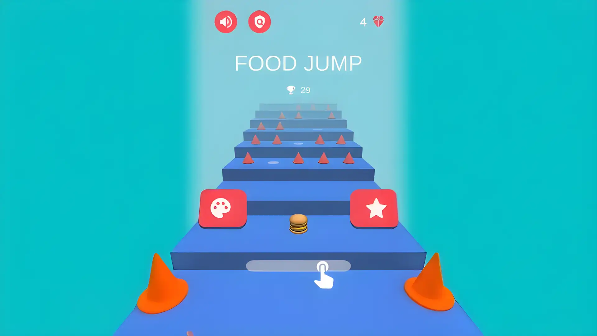 食物跳跃