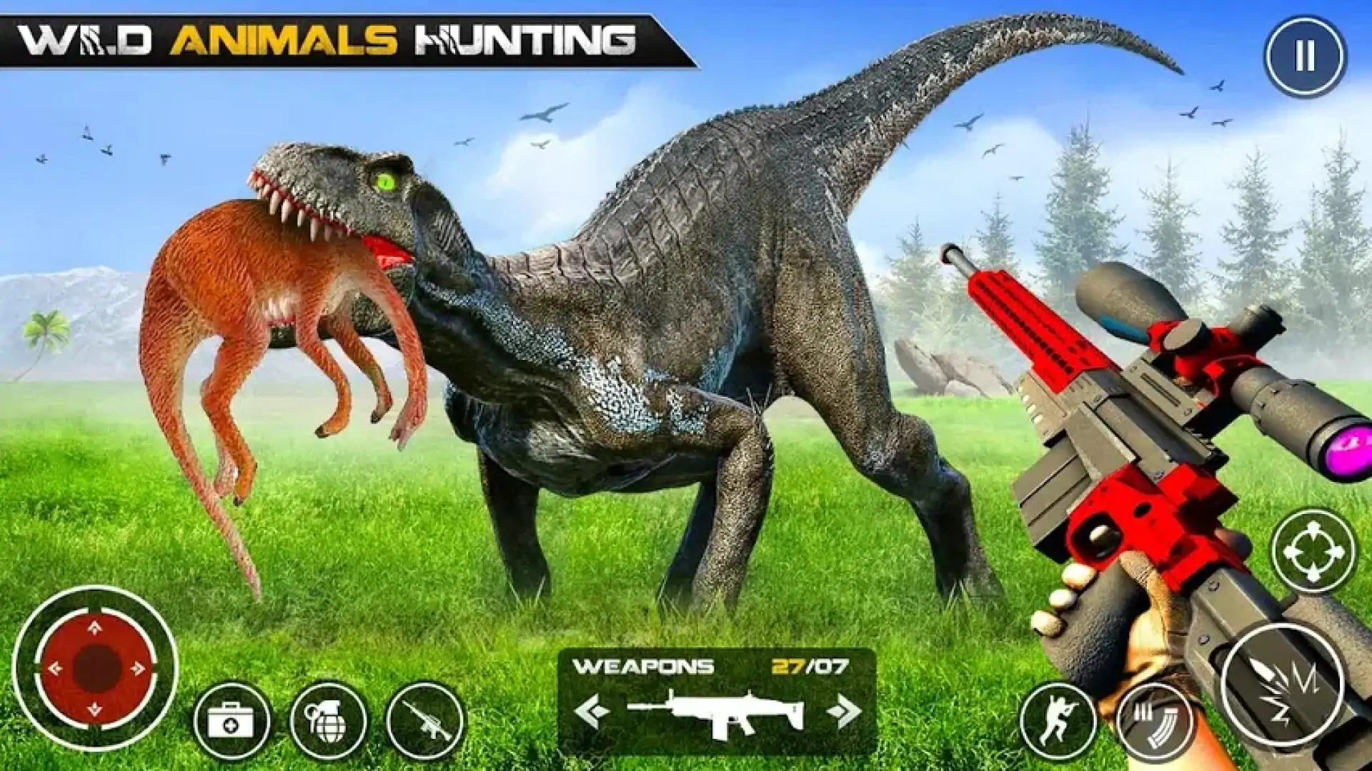 野生动物狩猎野生动物园FPS