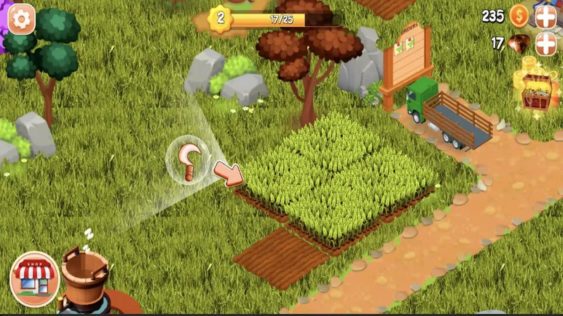 SweetFarm-放置农场游戏