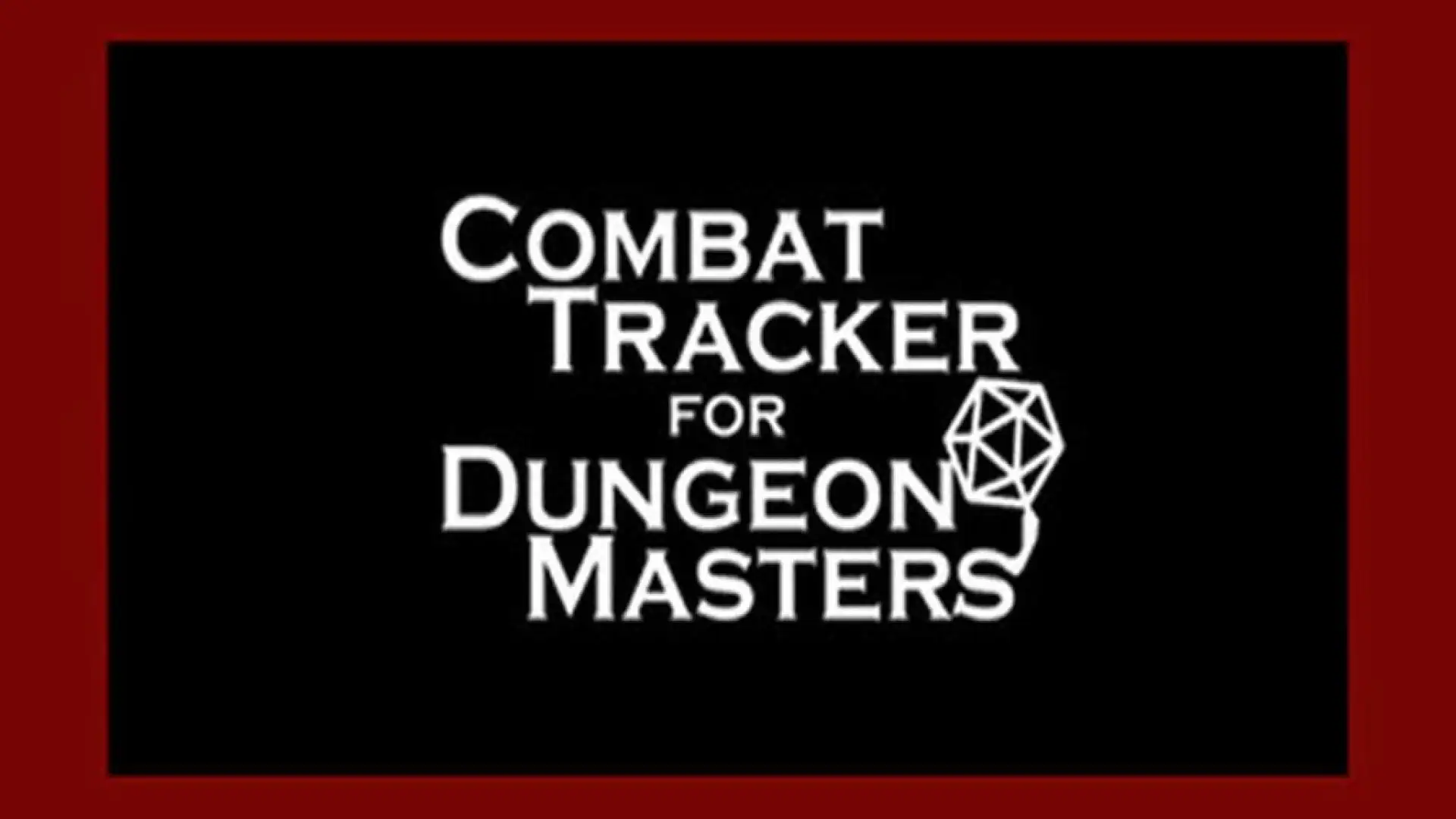 Combat Tracker for Dungeon Masters