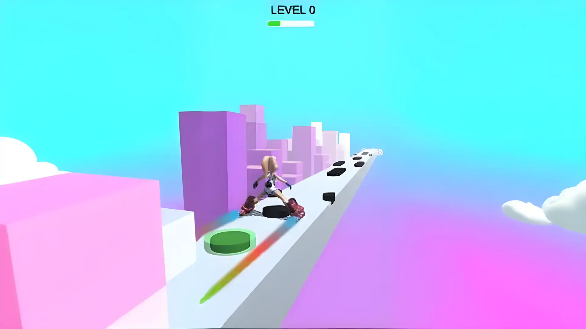 溜冰滚轮跑3D