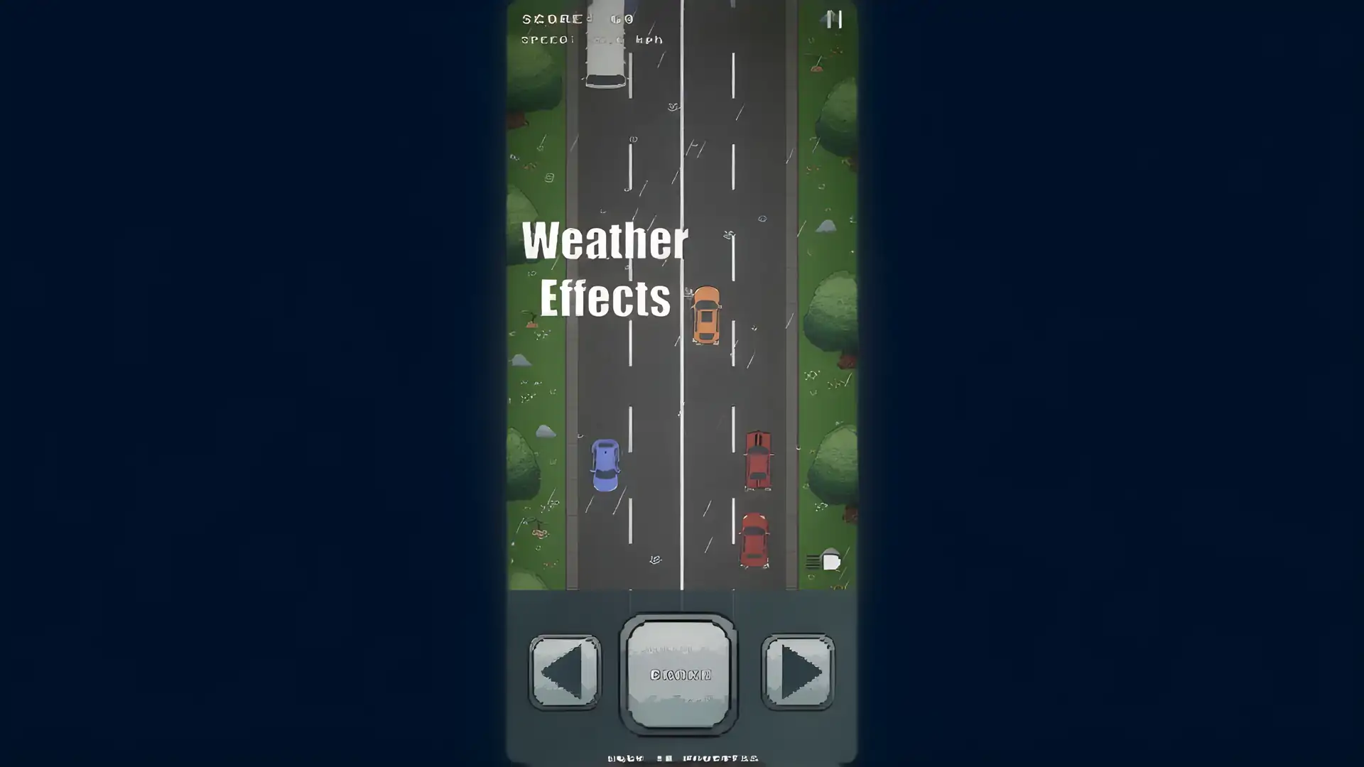 公路冲刺：赛车
