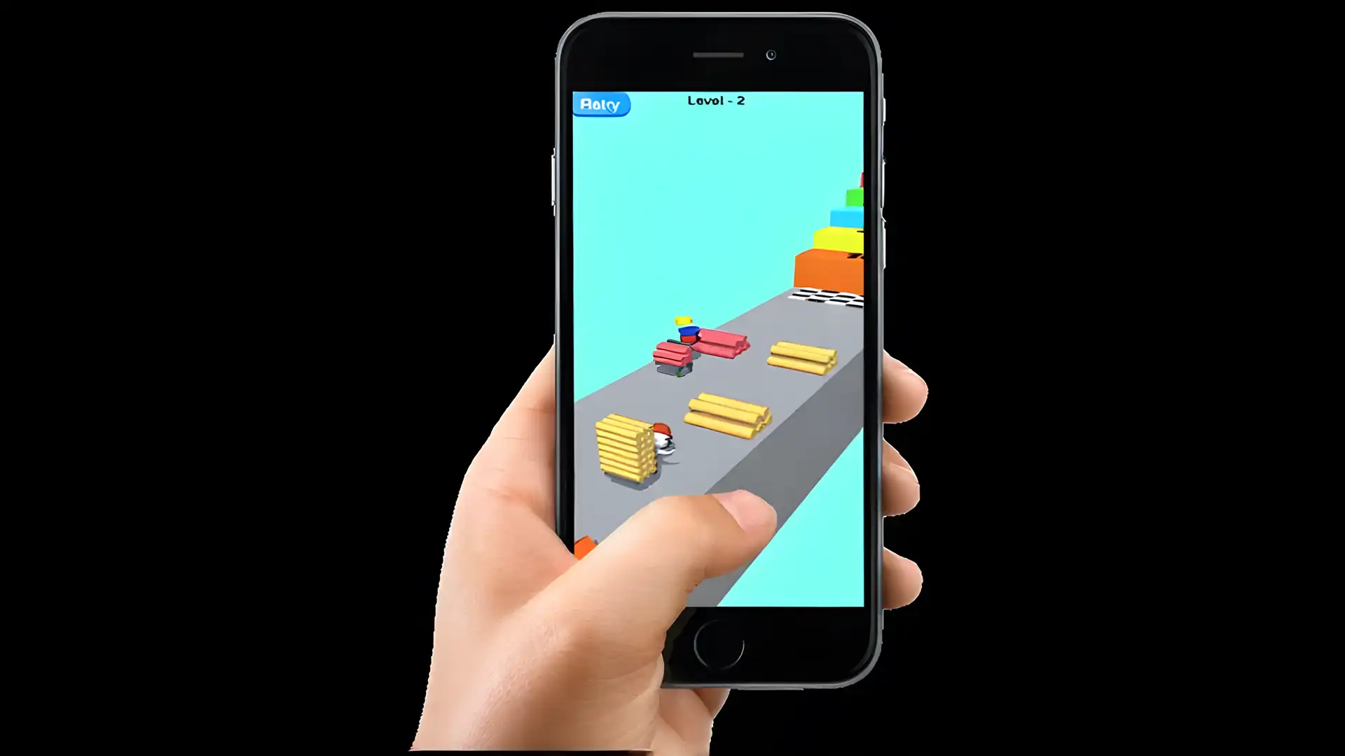 竞赛3D：梯子跑