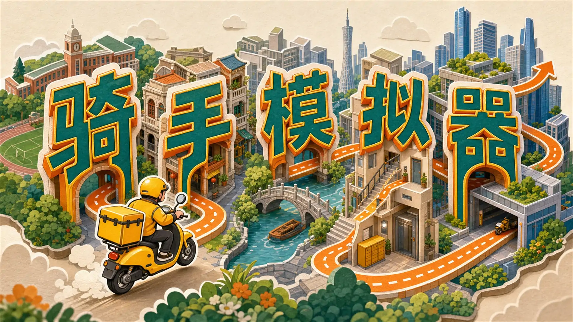 骑手模拟器