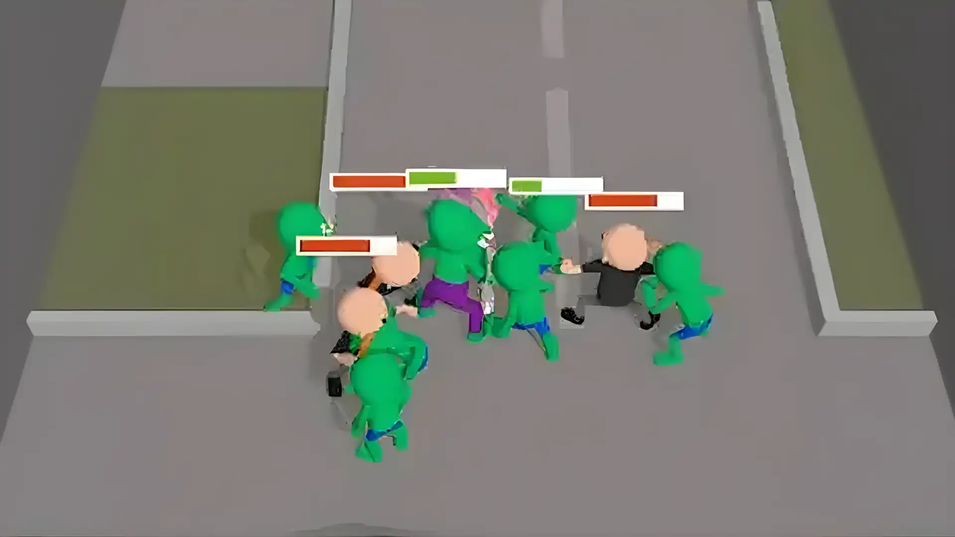 僵尸攻击