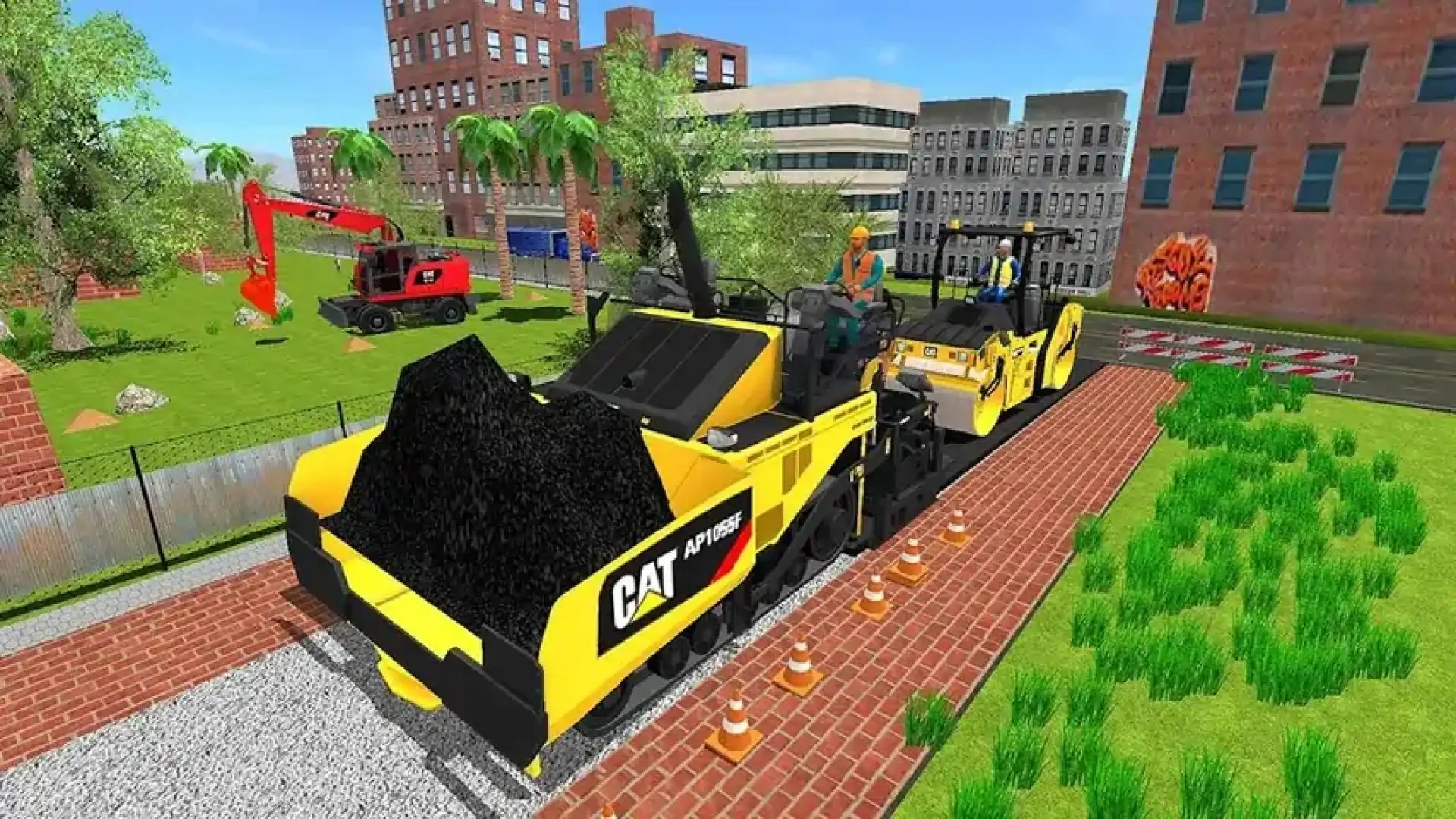 越野起重机道路施工SIM2019