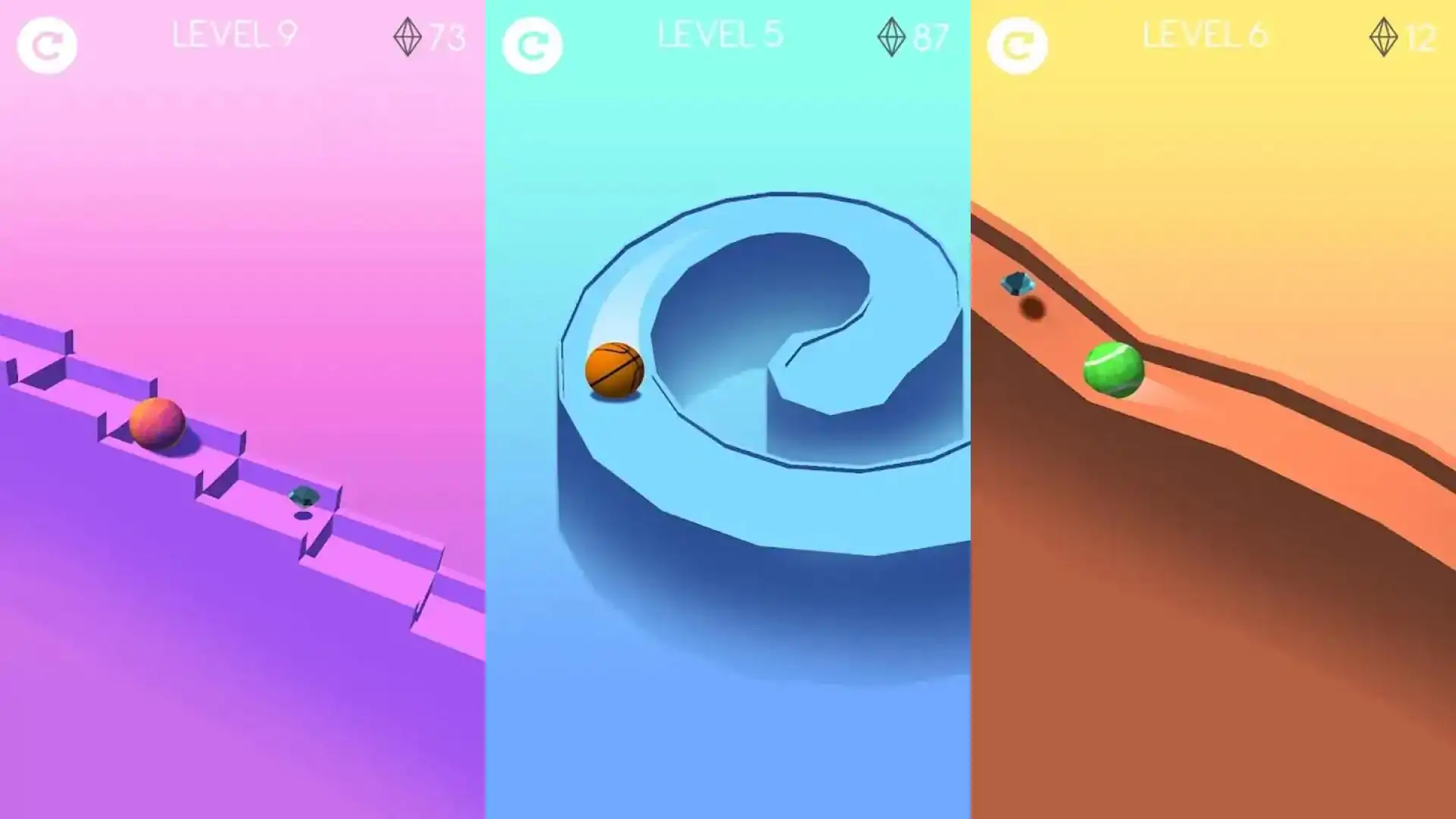 TenkyuBall-3D滚球