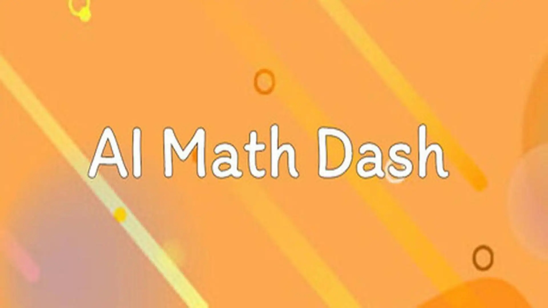 AI Math Dash