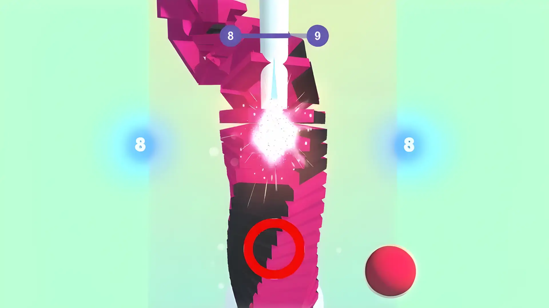 SmashStackBall-DropToBlastHelixCrash3D