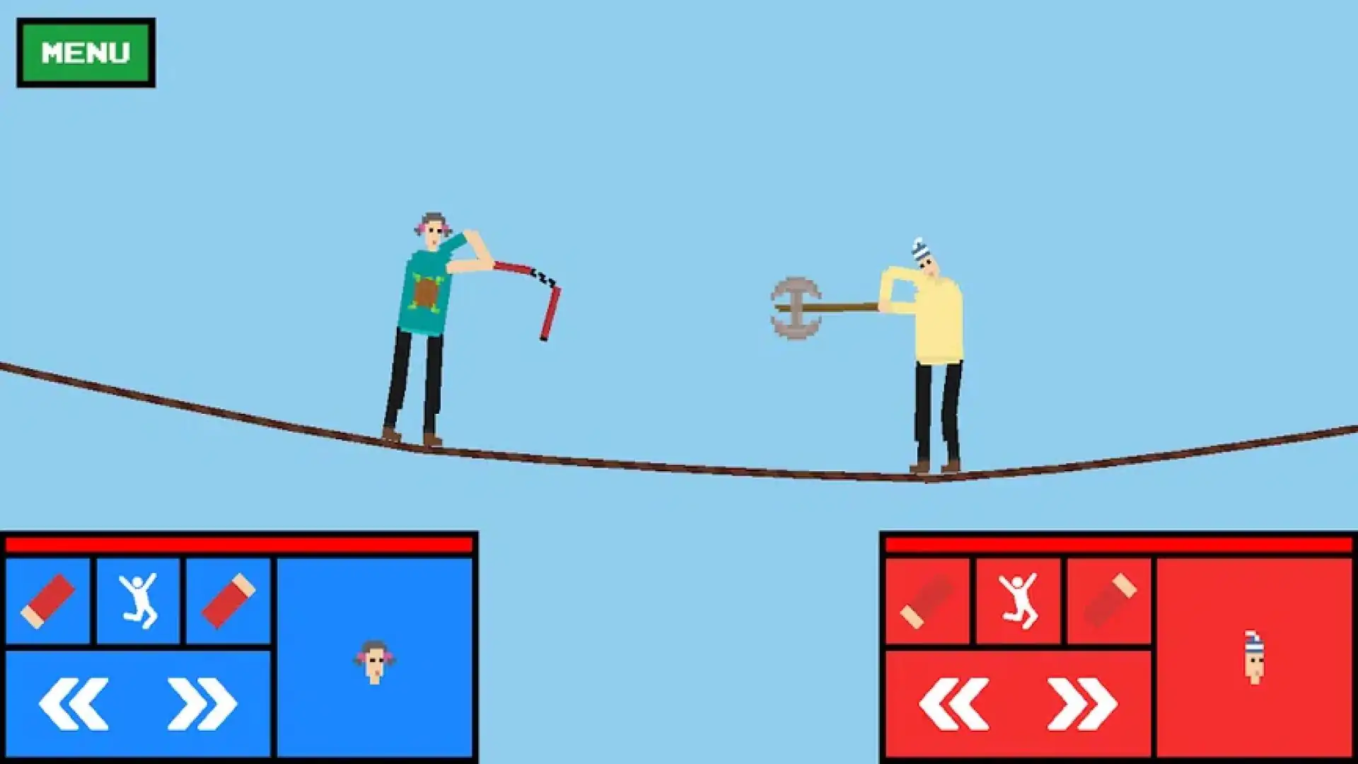 PixelRumble：分屏PVP