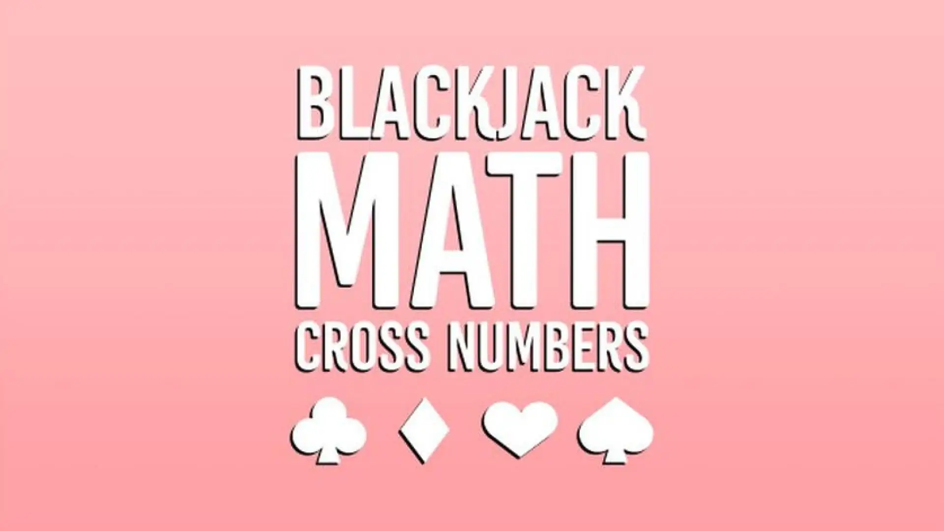 BlackJack Math Cross Numbers