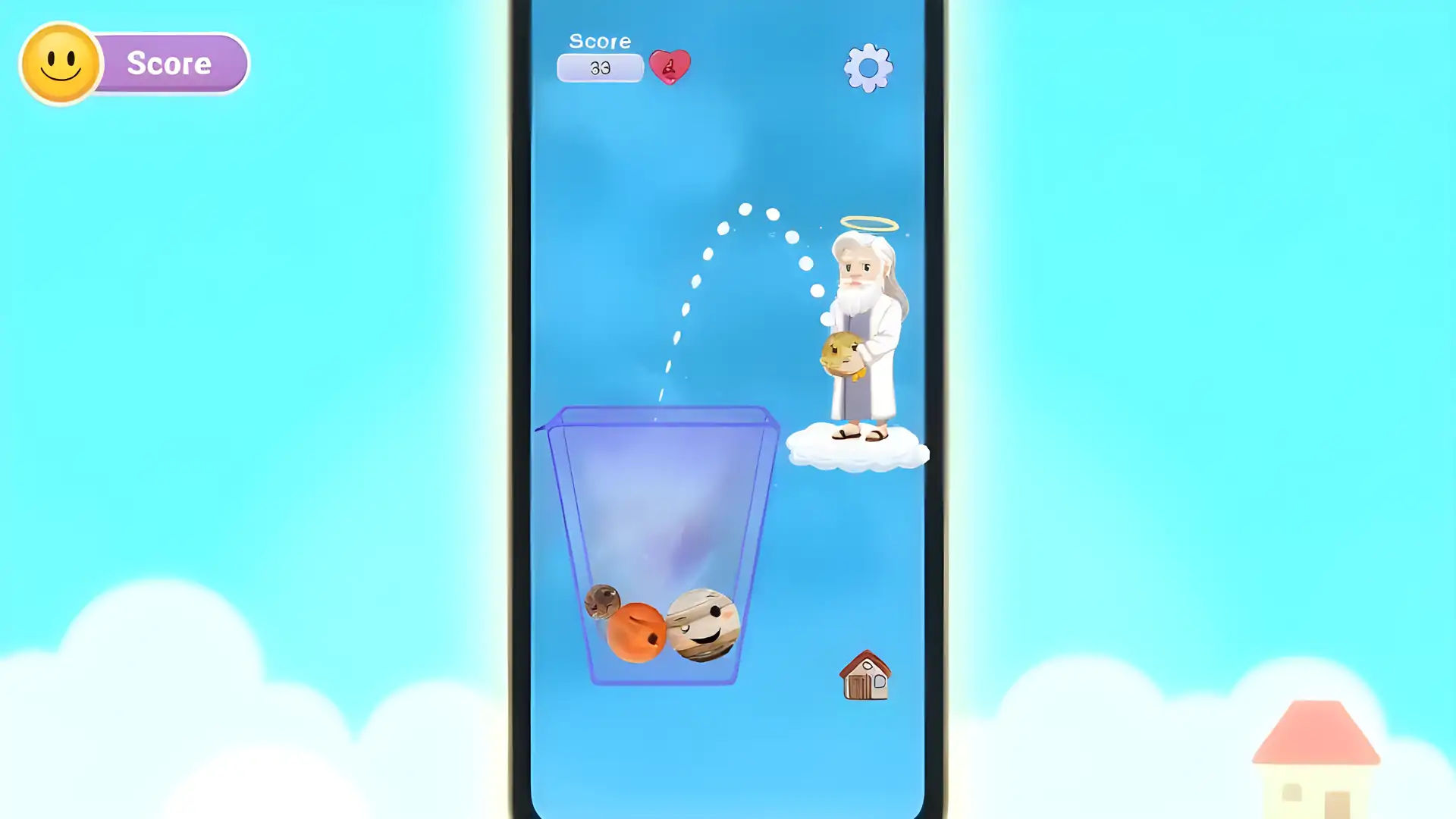 上帝游戏:合并星球2048