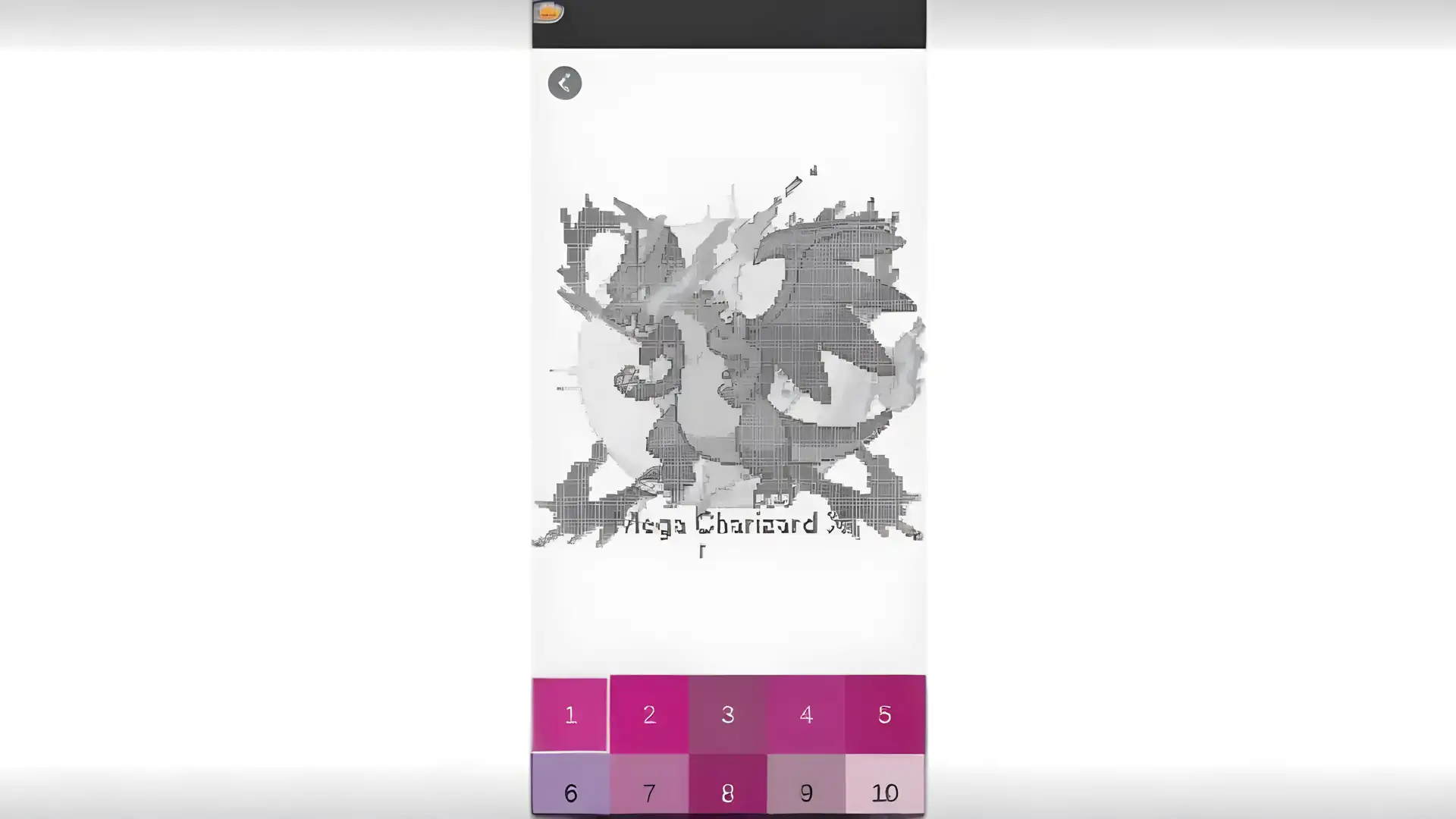 像素宝可梦数字填色
