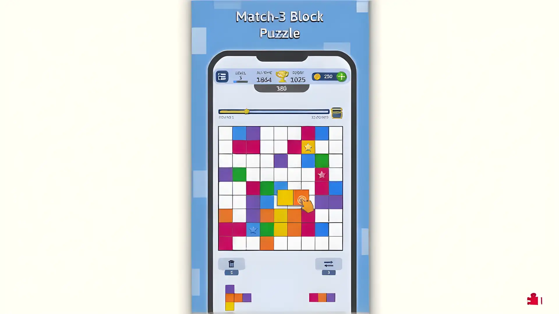 Blockumix：块匹配谜题