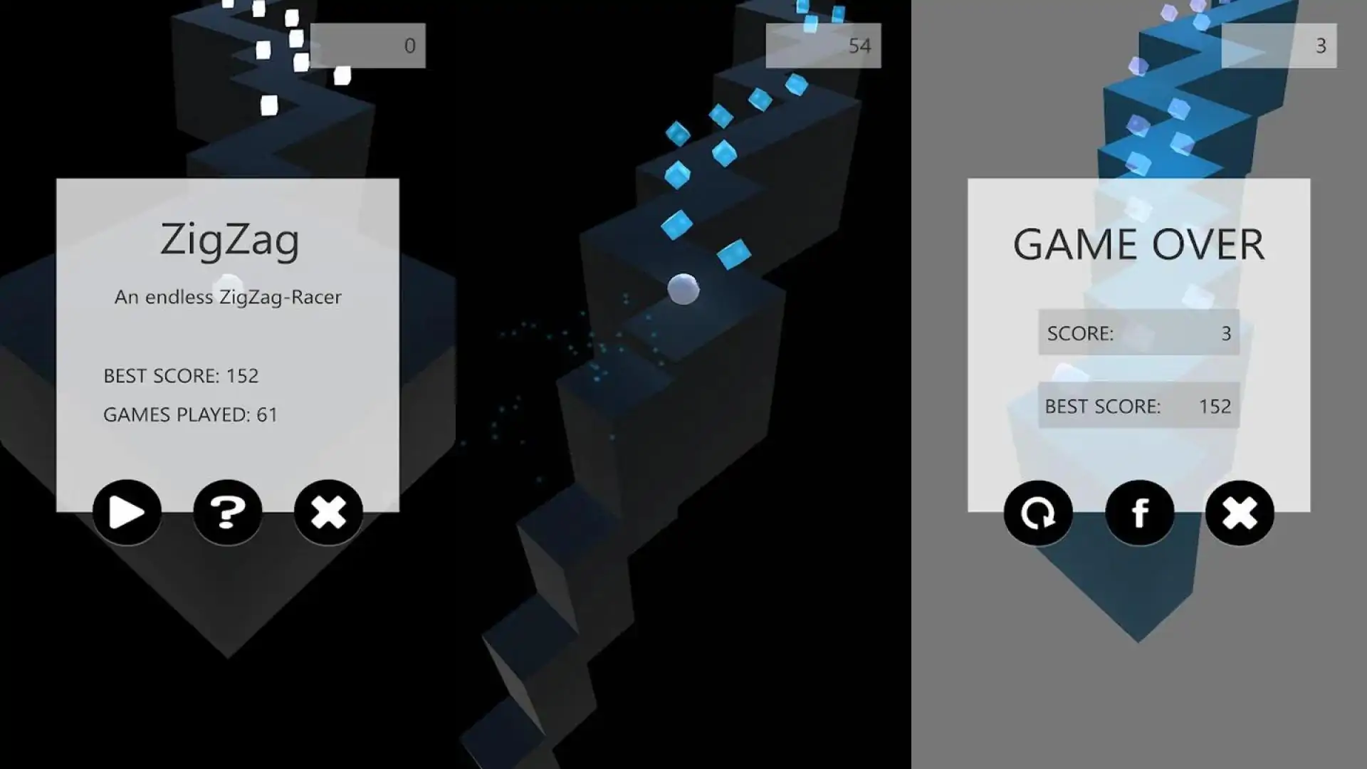 之字形无尽奔跑