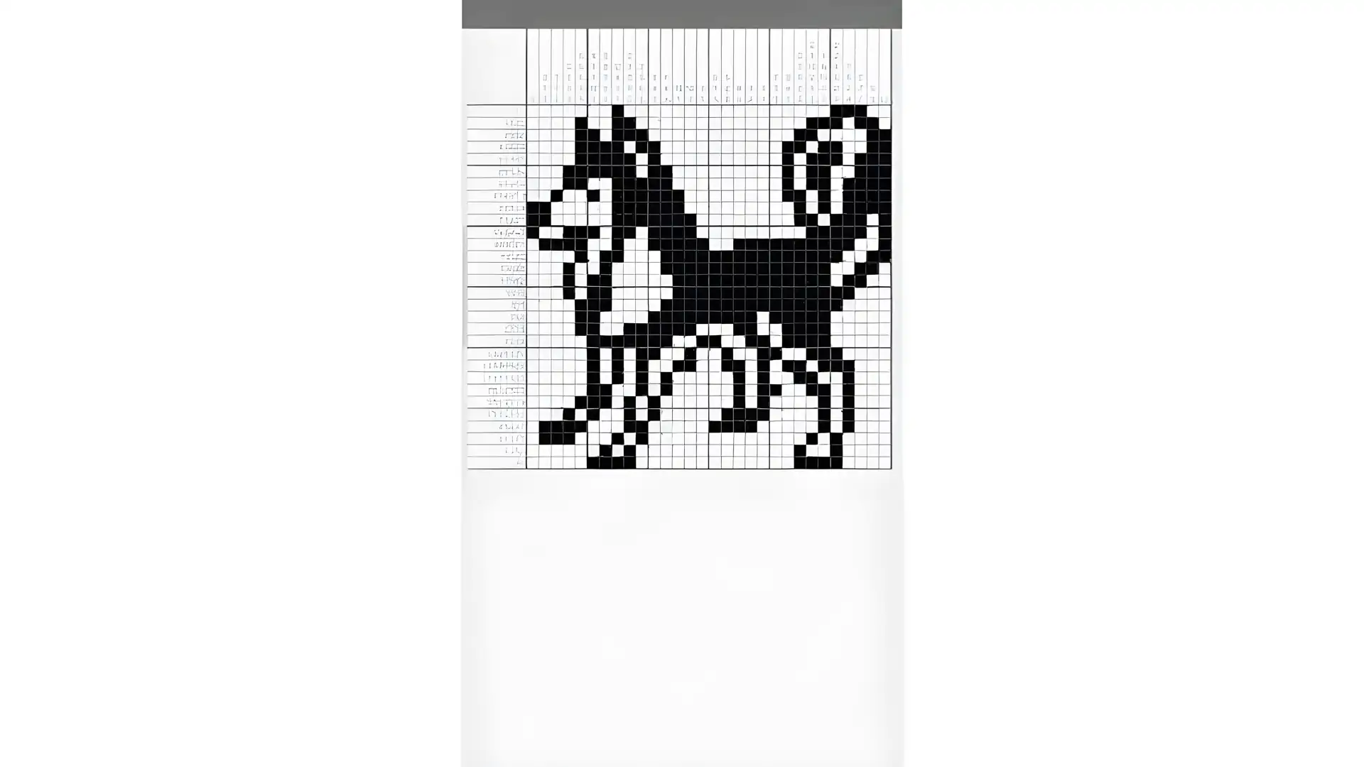 Nonograms（逻辑草图/Picr