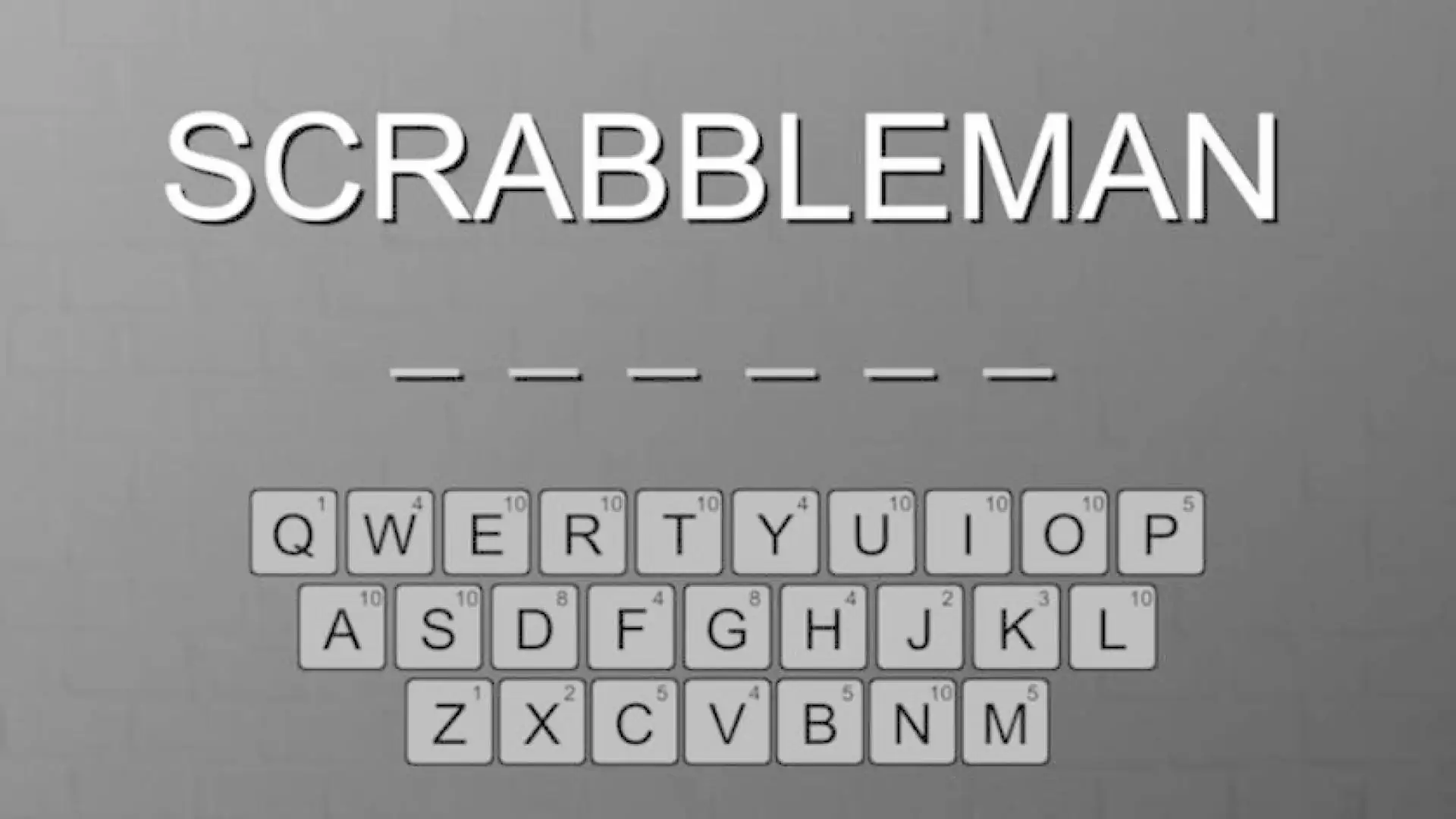 Scrabbleman