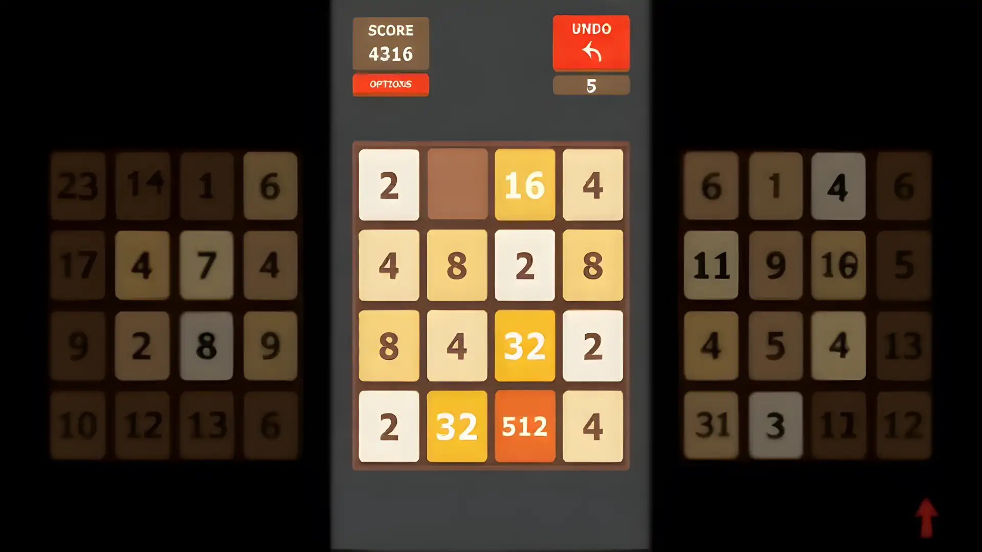 x2数量：2048合并游戏