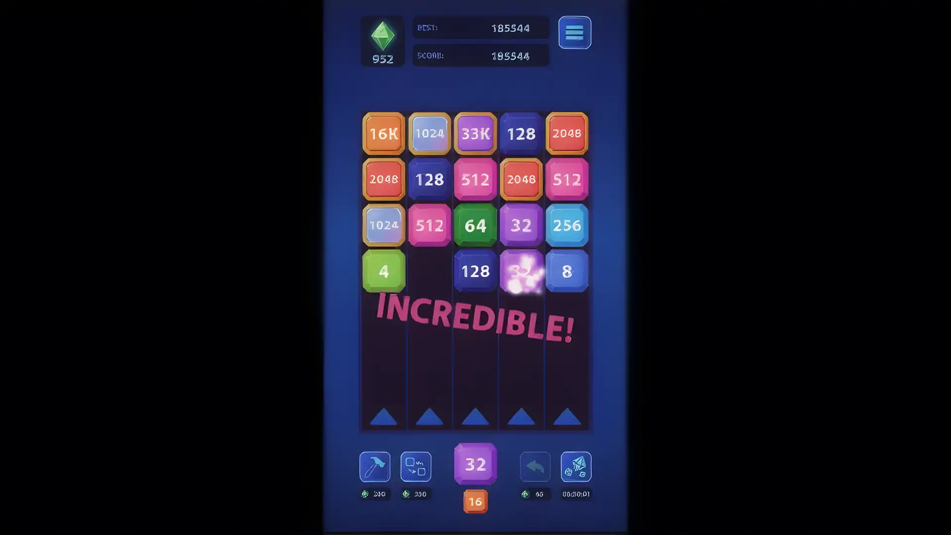 2048：X2Master–合并谜题