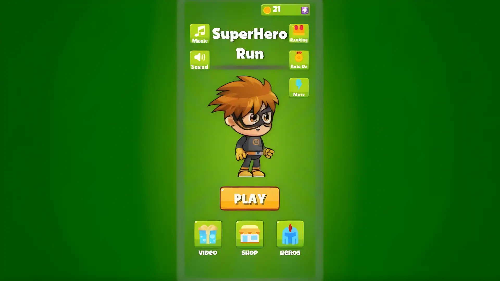 SuperHeroRun-无尽的游戏