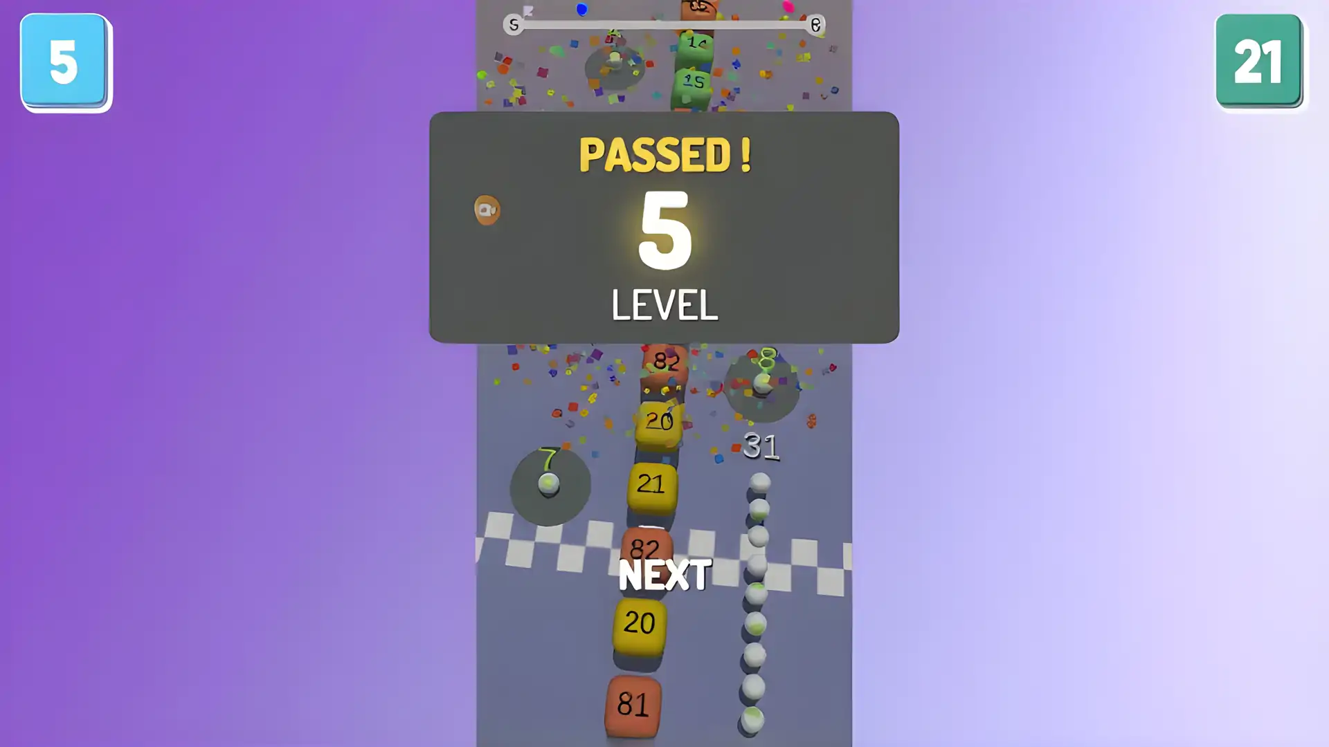 蛇3D赛跑者