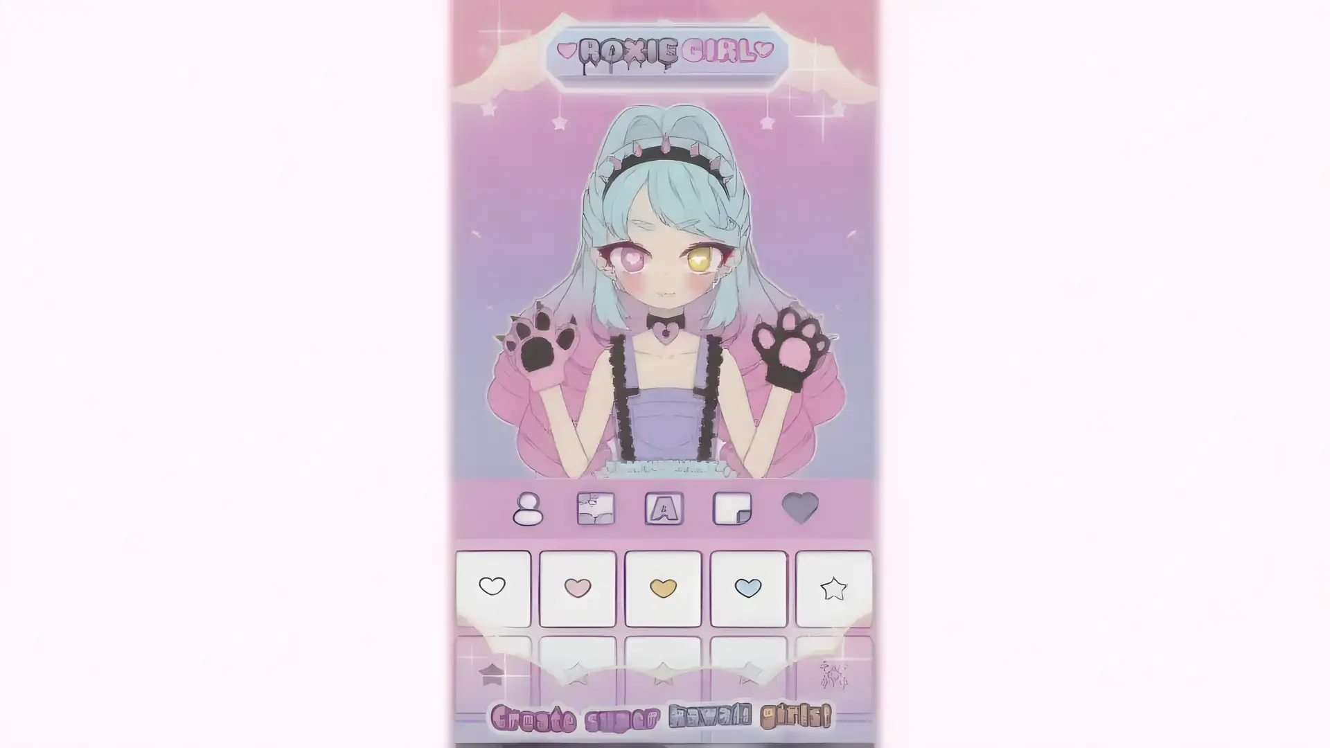 RoxieGirl:打扮女孩头像制作游戏
