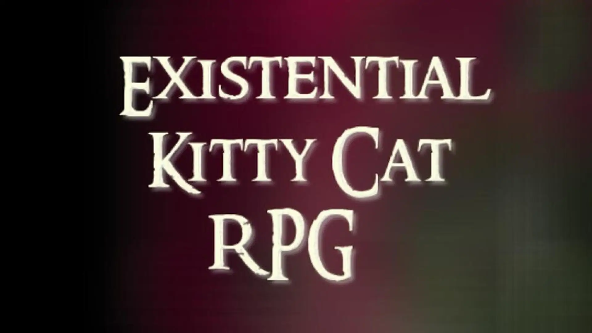 Existential Kitty Cat RPG