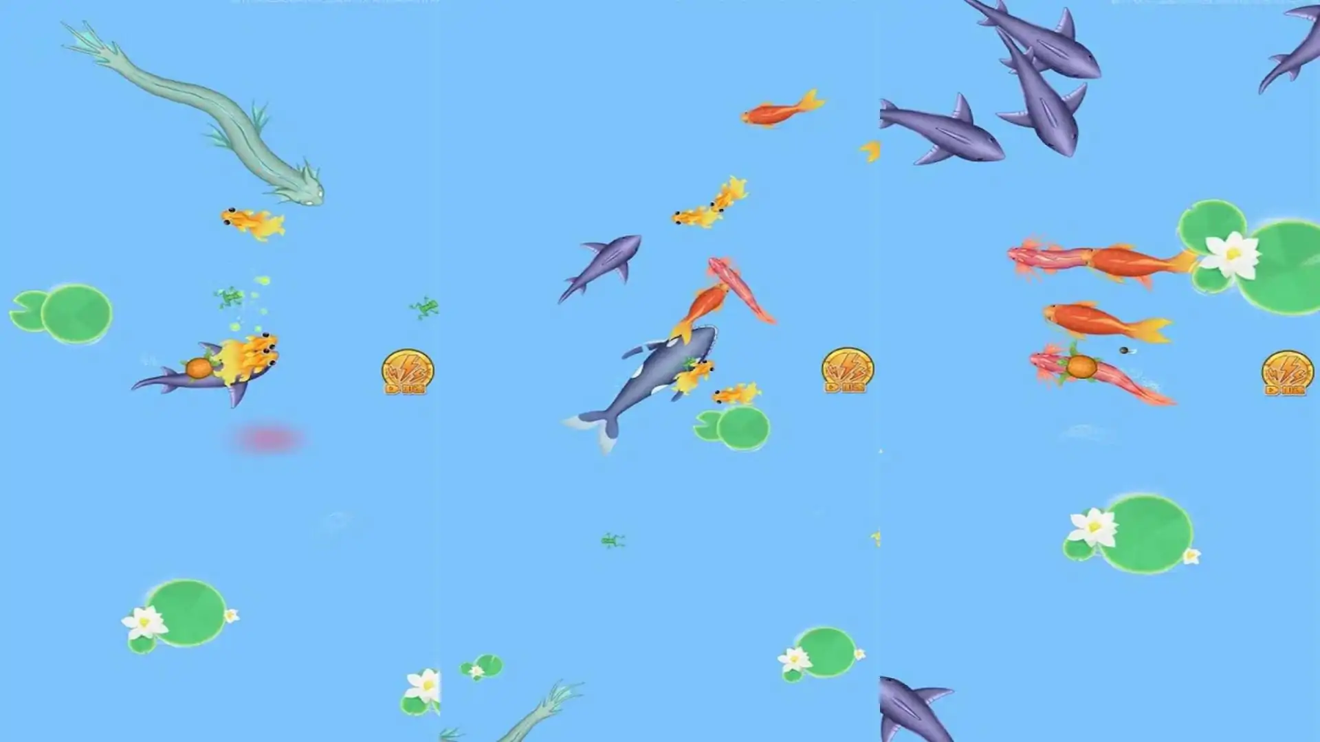 召唤神龙.io-最新清新大鱼吃小鱼大作战合成游戏