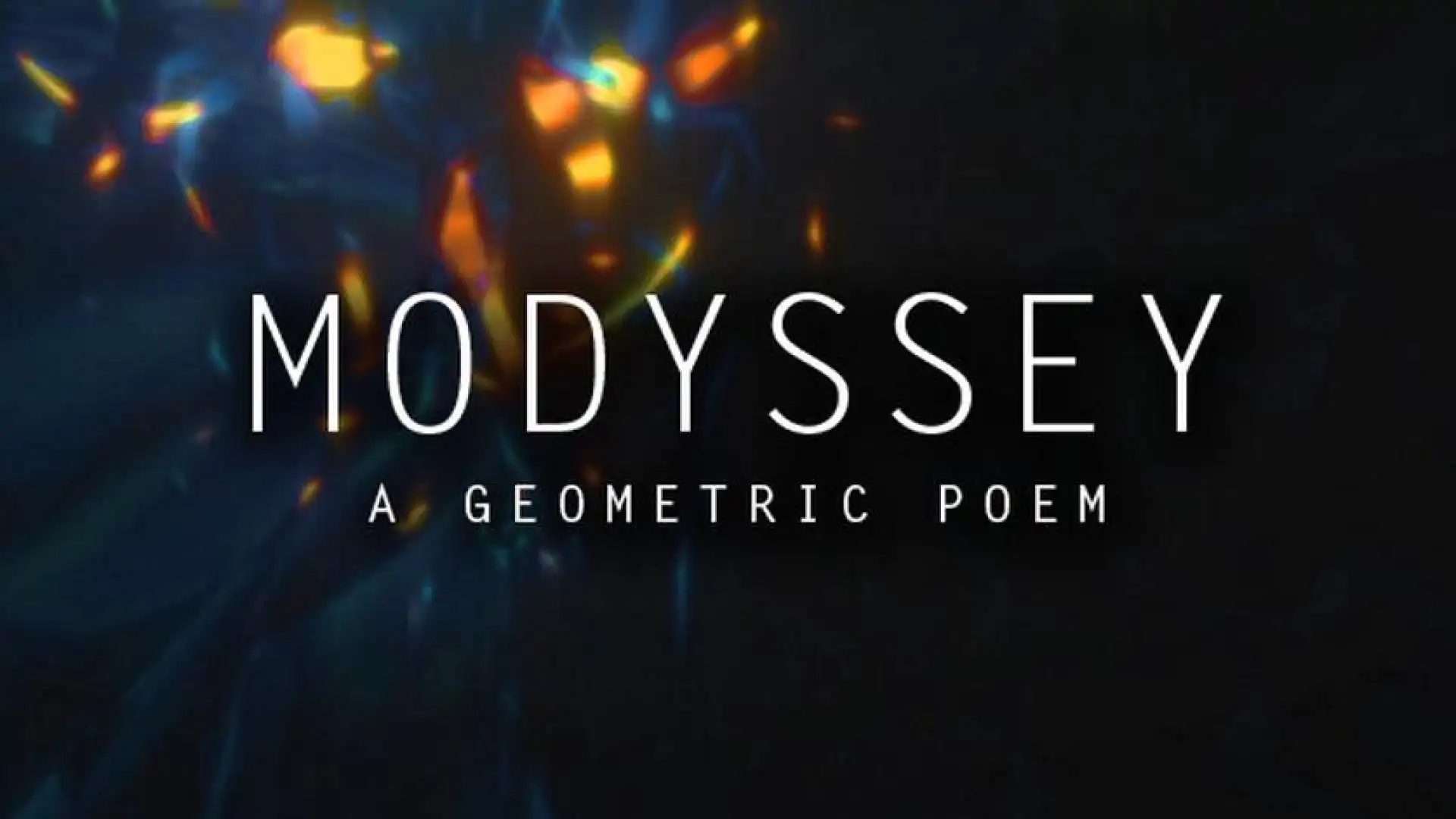 Modyssey – A Geometric Poem