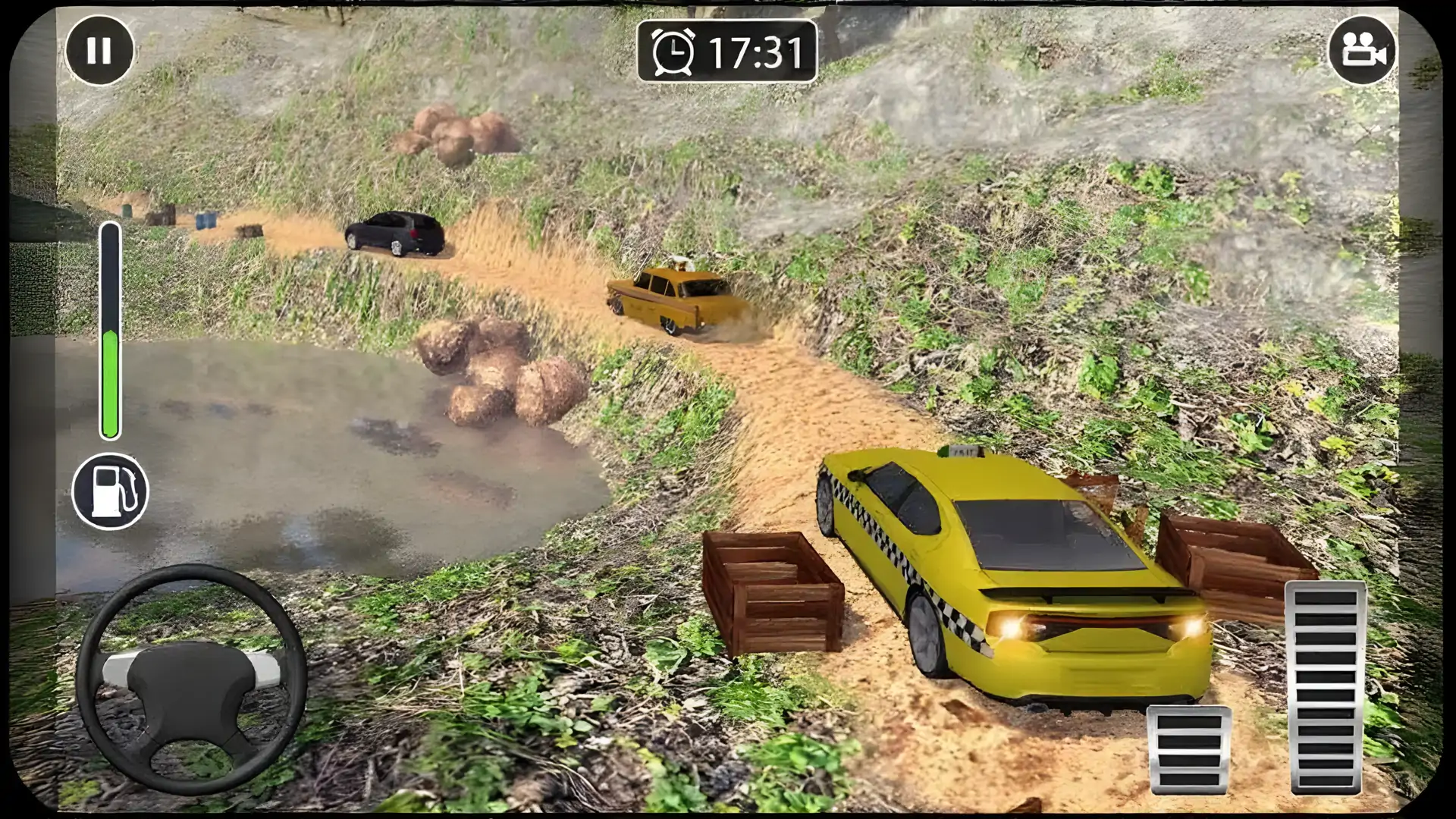City Taxi Game - Hill Climb Driving