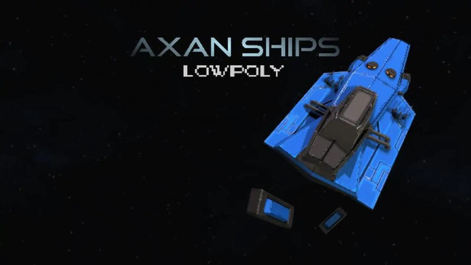 Axan Ships - Low Poly