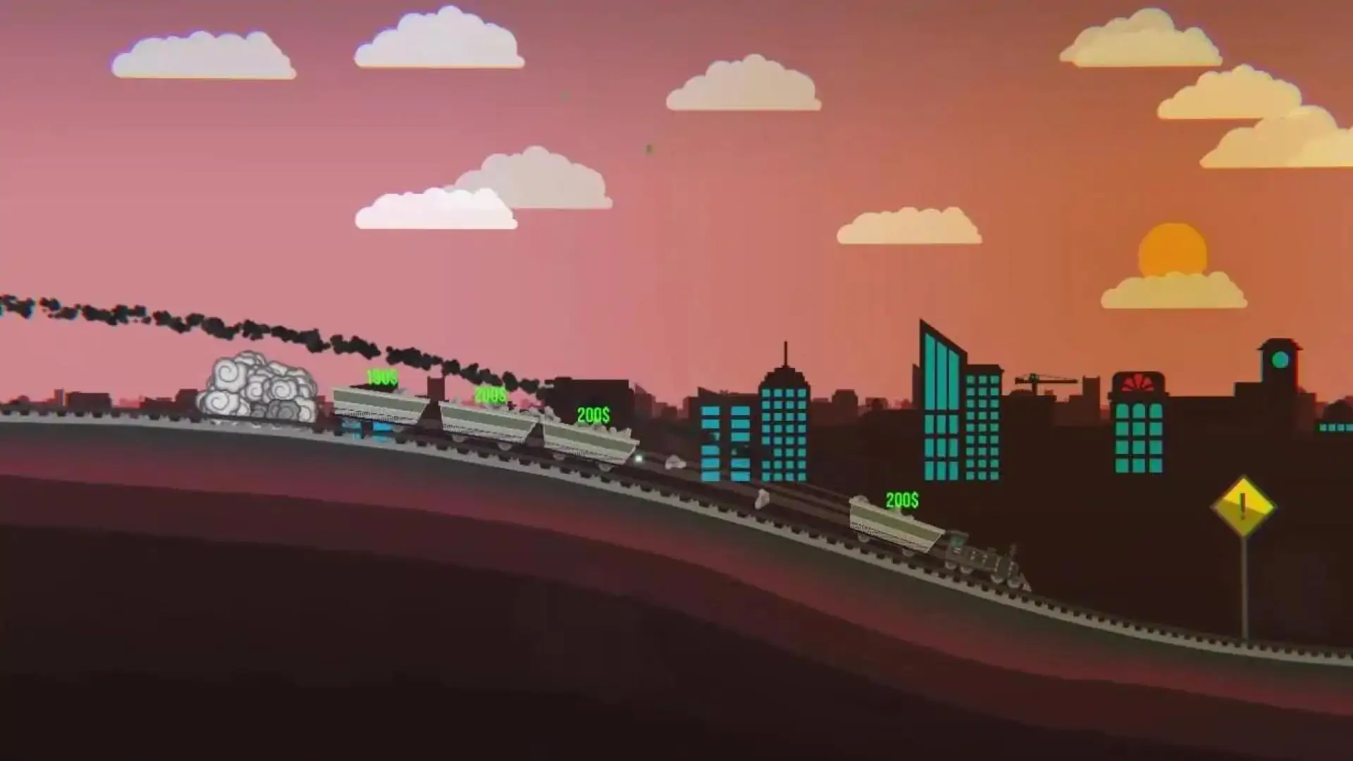 火车跳跃者