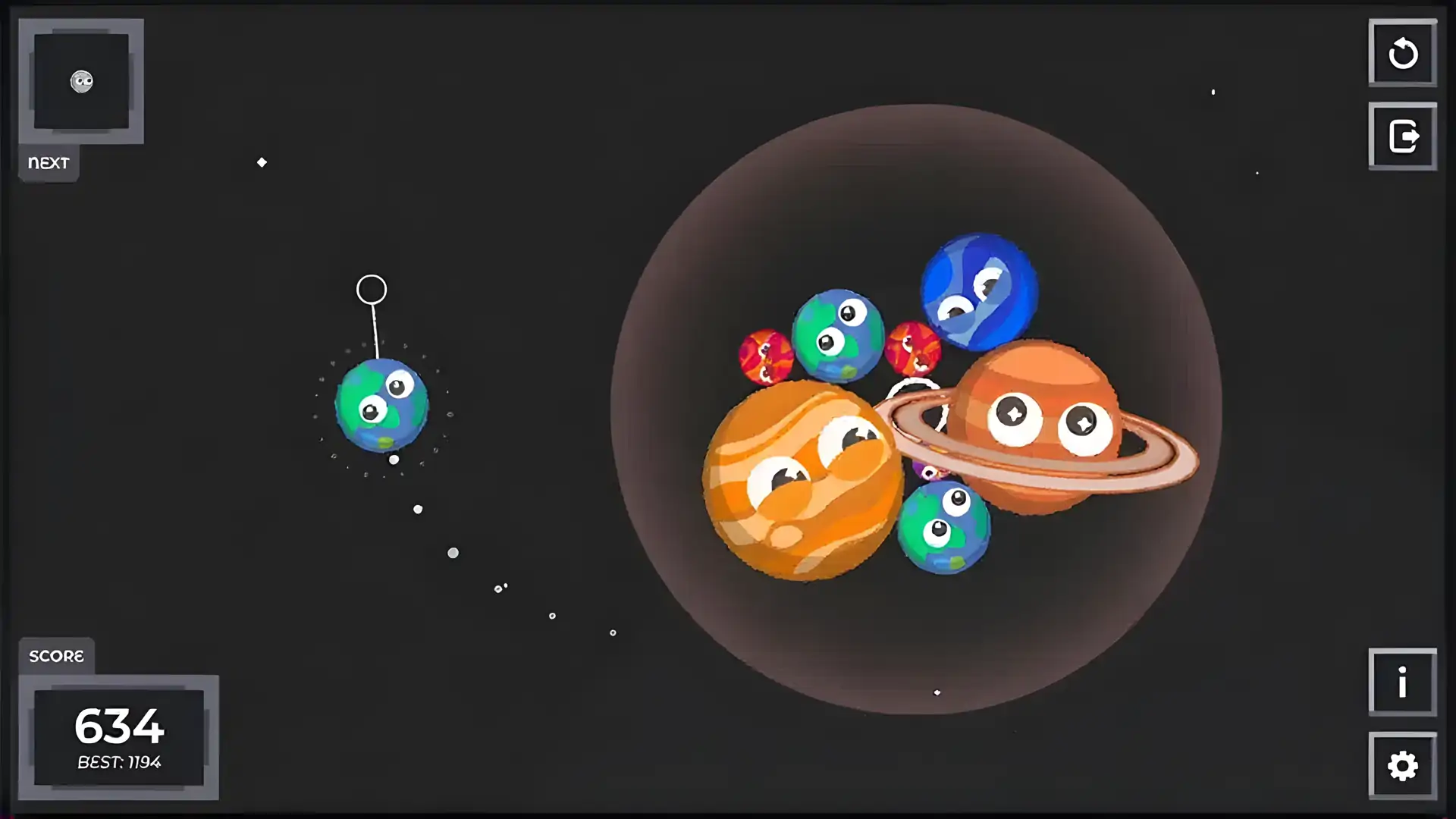 Sputnika游戏（Suika模仿）